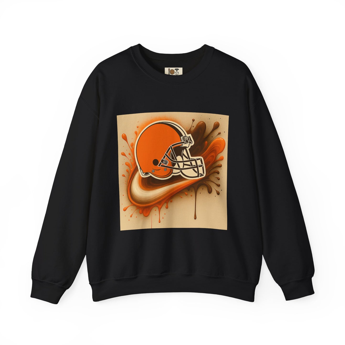 Cleveland Football Sweatshirt - Unisex Crewneck for Game Day, Sports Fans, Gift Idea, Casual Wear, Tailgate Apparel
