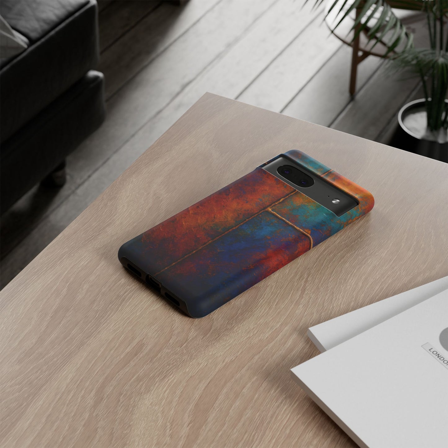 Vibrant Phone Case, Colorful Tough Case Cover, Artistic Phone Protector, Unique Smartphone Accessories, Gift for Tech Lovers