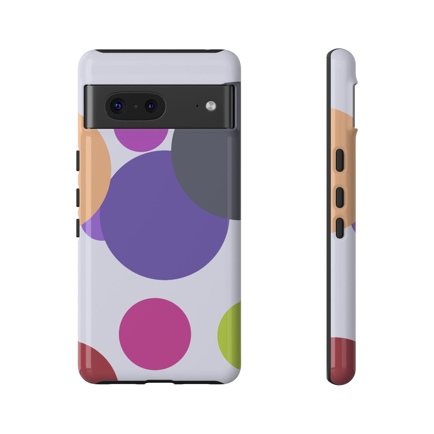 Colorful Geometric Phone Case, Bold Protective Cover for iPhone, Unique Gift for Trendy Teens, Fun Customizable Cases, Modern Design
