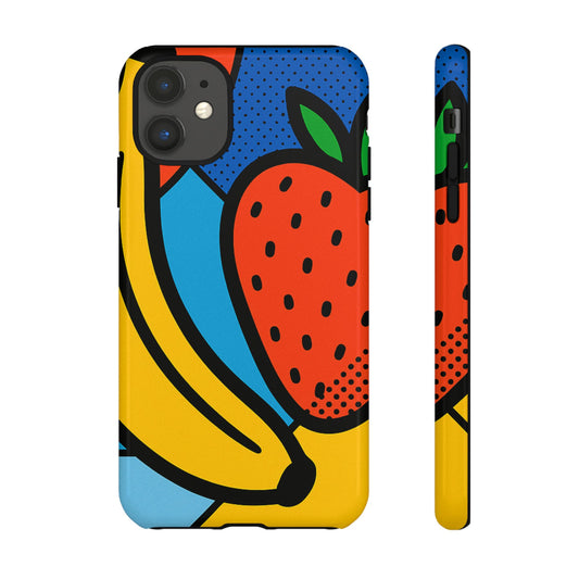 Colorful Fruit Phone Case - Tough Cases - Fun, Vibrant, Unique, Gifts for Friends, Summer Accessories, Trendy Phone Protector