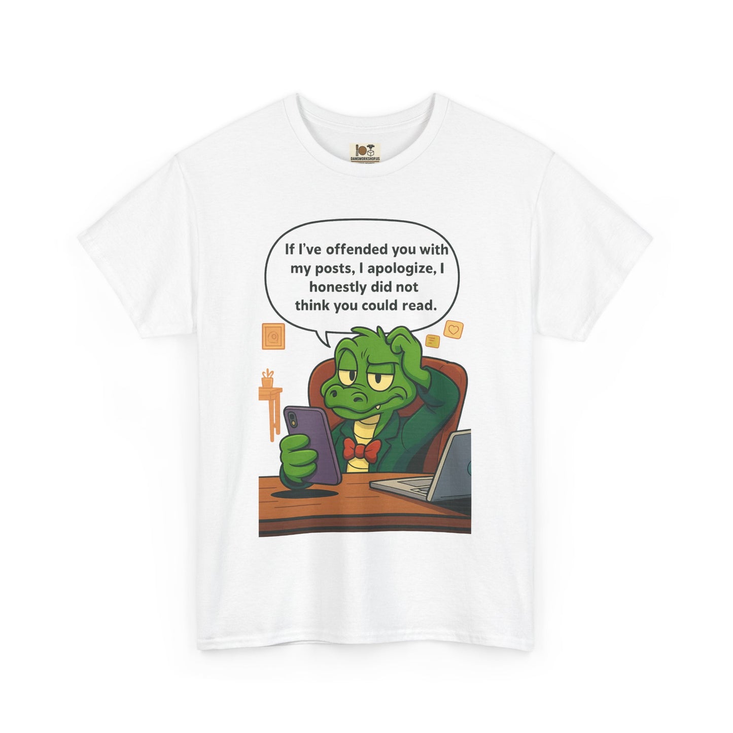 Funny Unisex Heavy Cotton Tee, Humorous Shirt Gift, Casual Wear, Quirky Graphic Tee, Perfect for Friends, Ideal for Birthdays and [...]