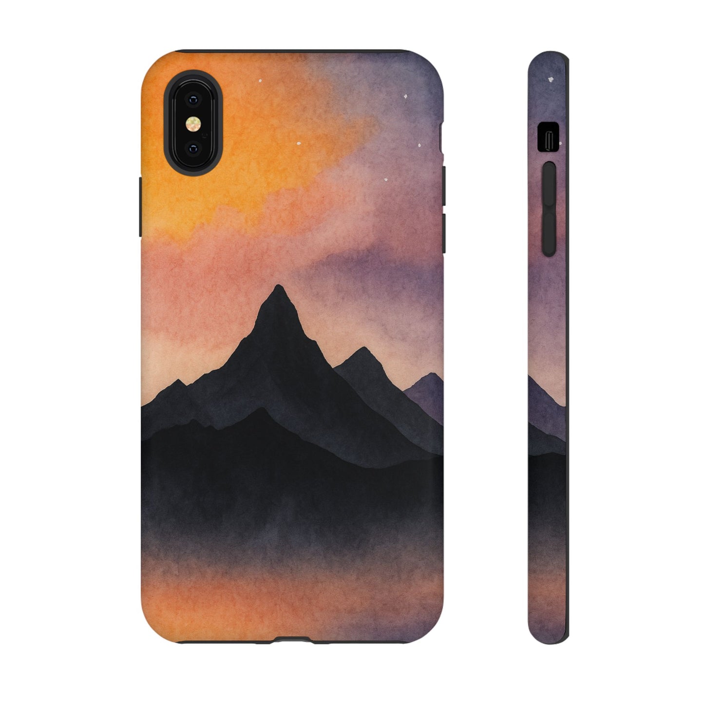 Mountain Sunset Phone Case, Nature Lover's Gift, Adventure Phone Cover, Unique Cellphone Accessories, Outdoor Enthusiast Decor