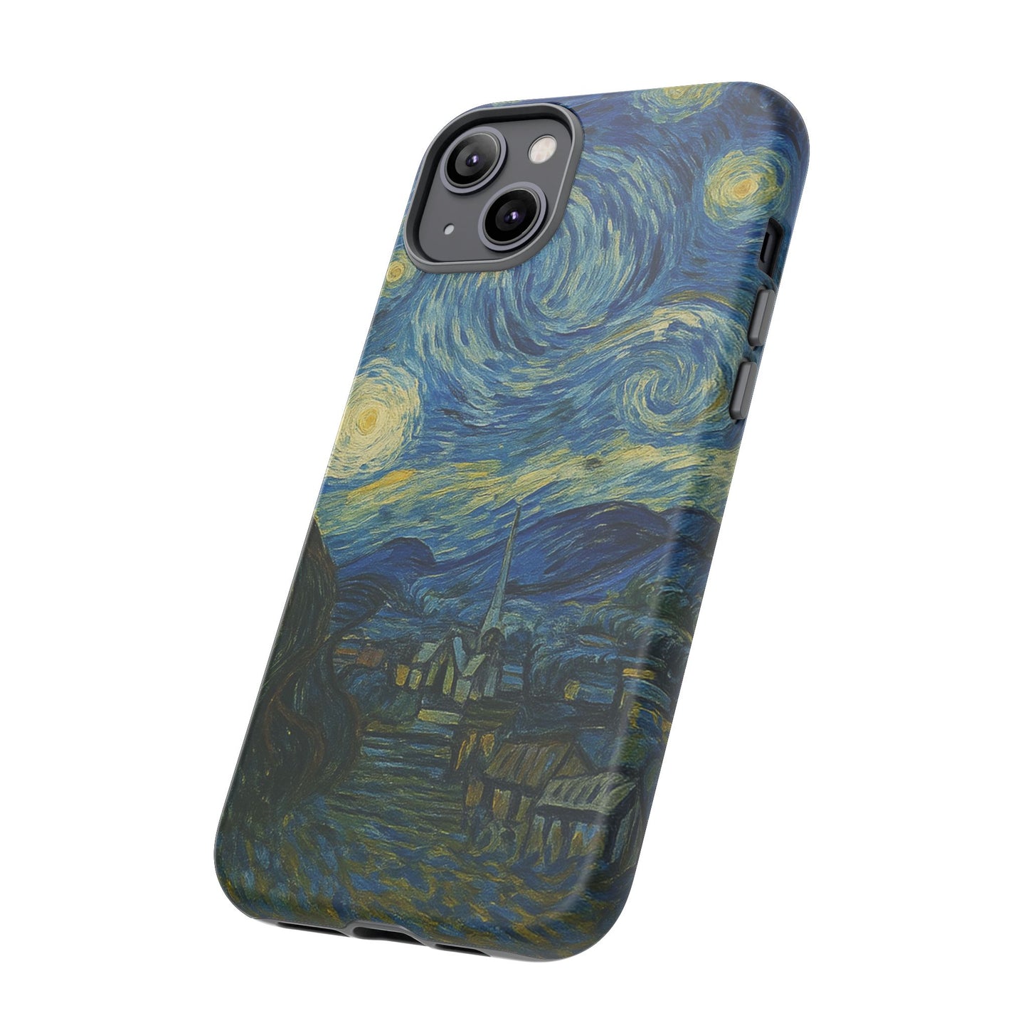Starry Night Phone Case, Artistic Cell Phone Cover, Gift for Art Lovers, Unique Phone Accessory, Birthday Gift for Him/Her, Tough Cases