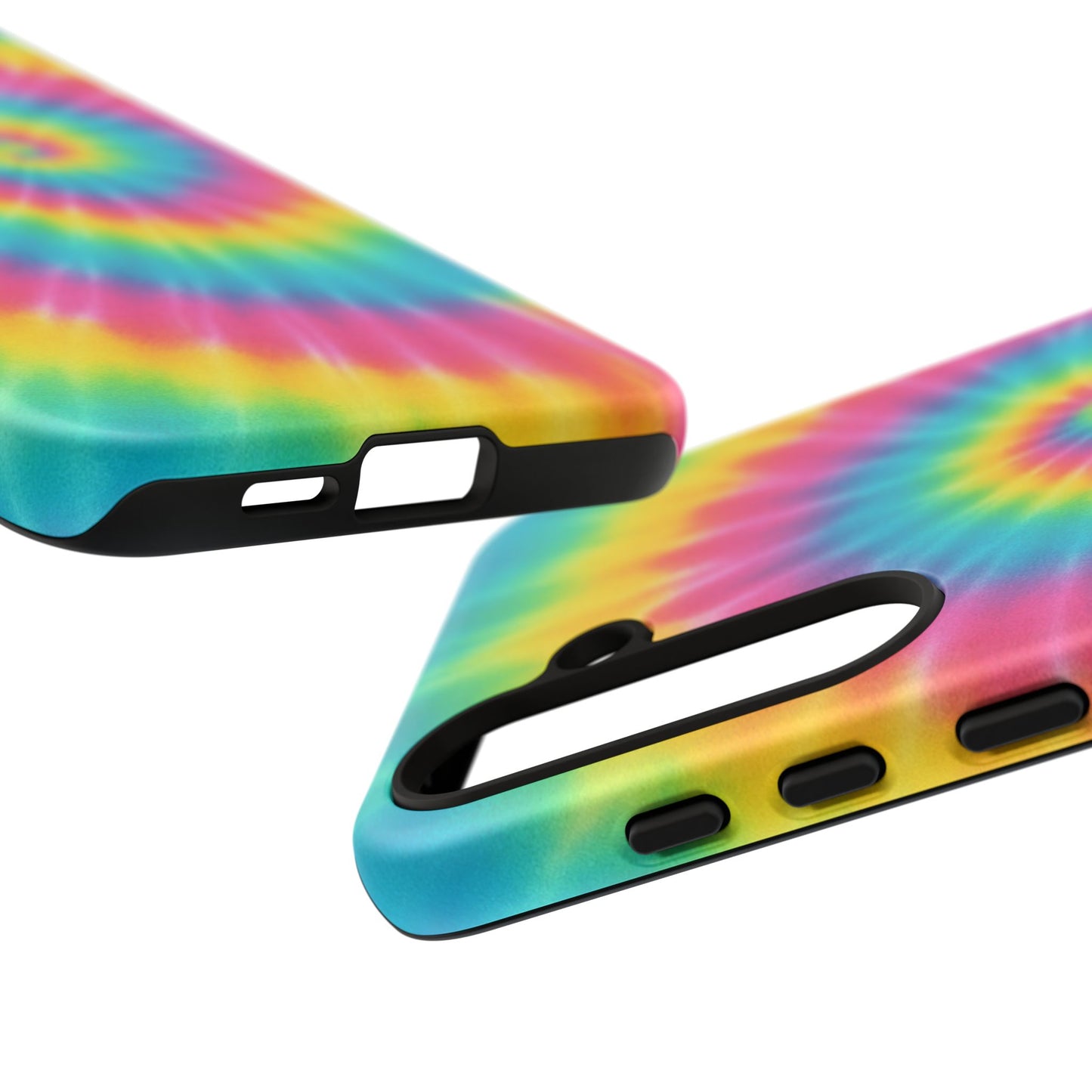 Colorful Tie-Dye Phone Case, Vibrant Phone Cover, Boho Style Accessory, Gift for Teens, Trendy Phone Accessories