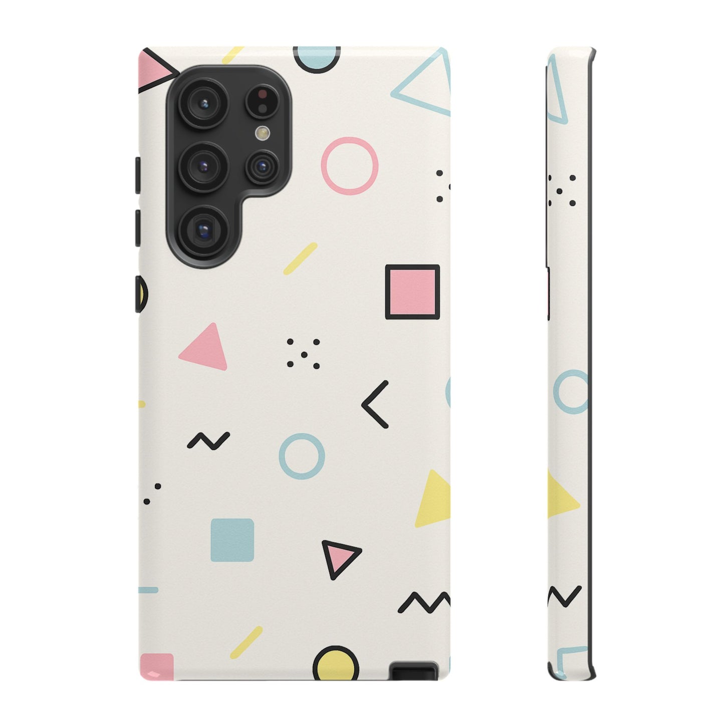Geometric Phone Case - Stylish Tough Cases for Trendsetters, Unique Phone Covers, Modern Accessories, Gift Ideas for Her
