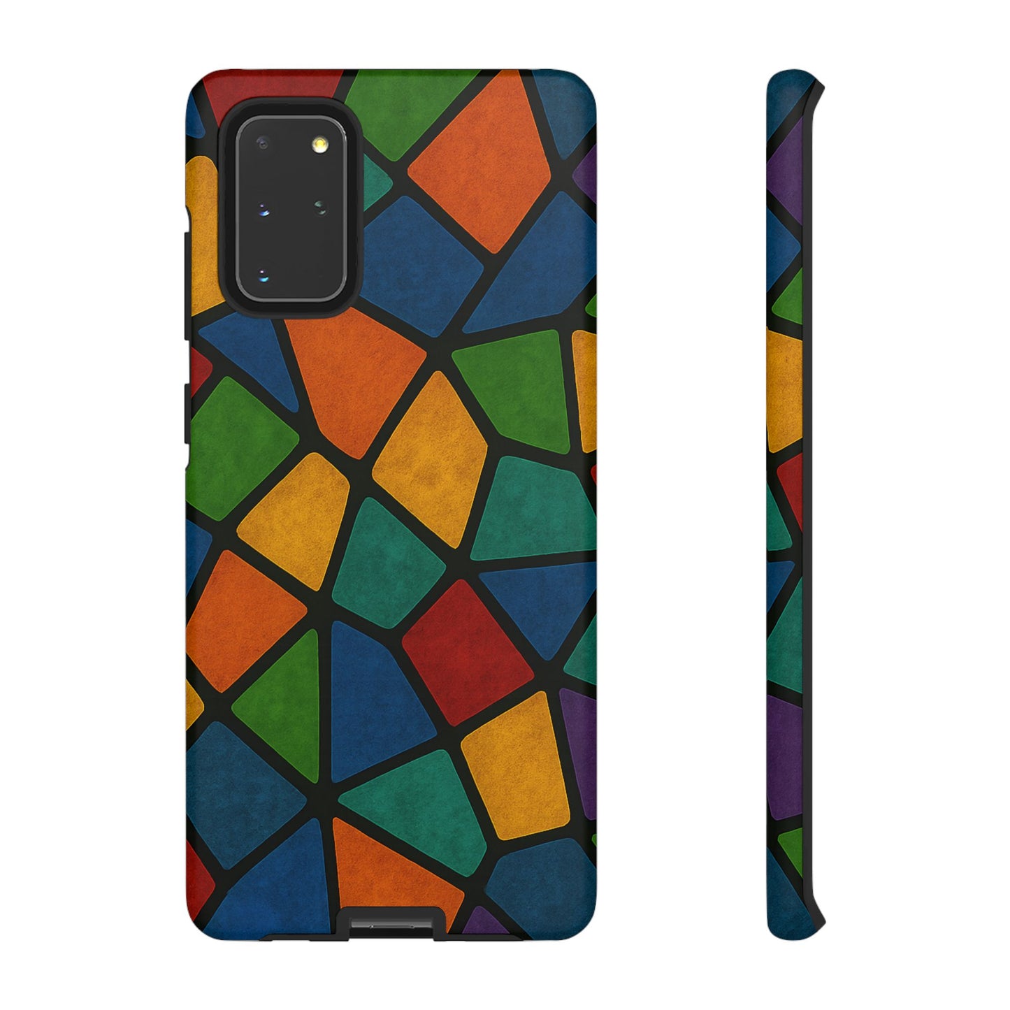 Colorful Mosaic Phone Case, Tough Cell Phone Cover, Vibrant Smartphone Protector, Unique Gift for Weddings, Birthday, Holidays