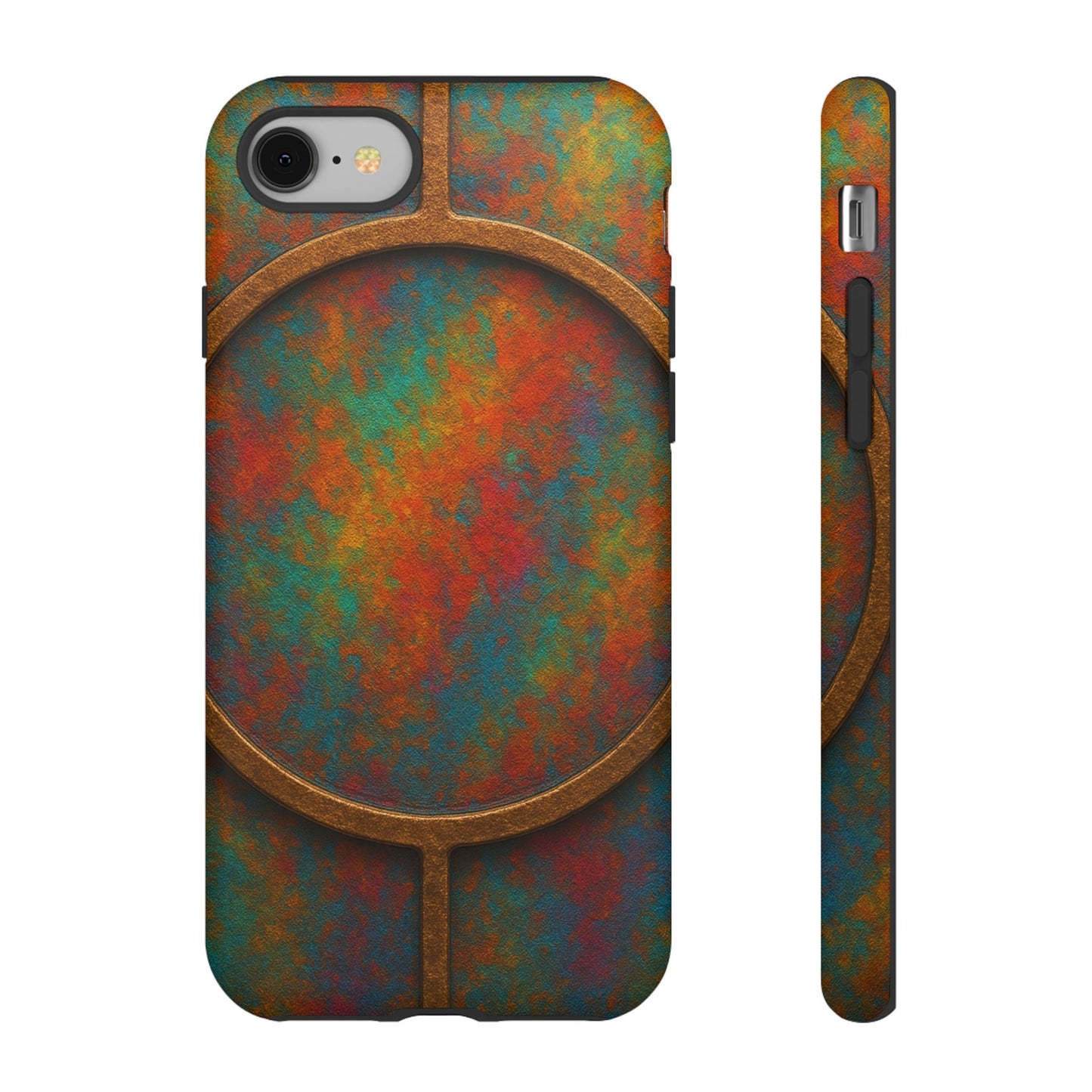 Colorful Tough Phone Case, Durable Cell Cover, Vibrant Protection Case, Unique Tech Accessory, Great Gift for Phone Lovers