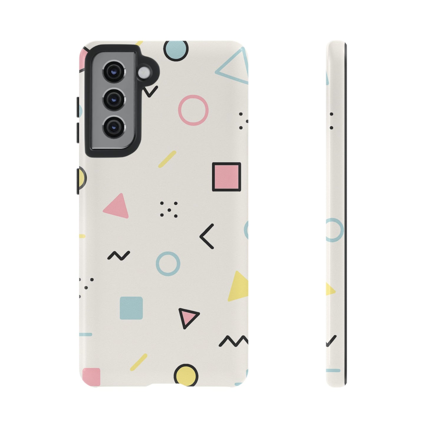 Geometric Phone Case - Stylish Tough Cases for Trendsetters, Unique Phone Covers, Modern Accessories, Gift Ideas for Her