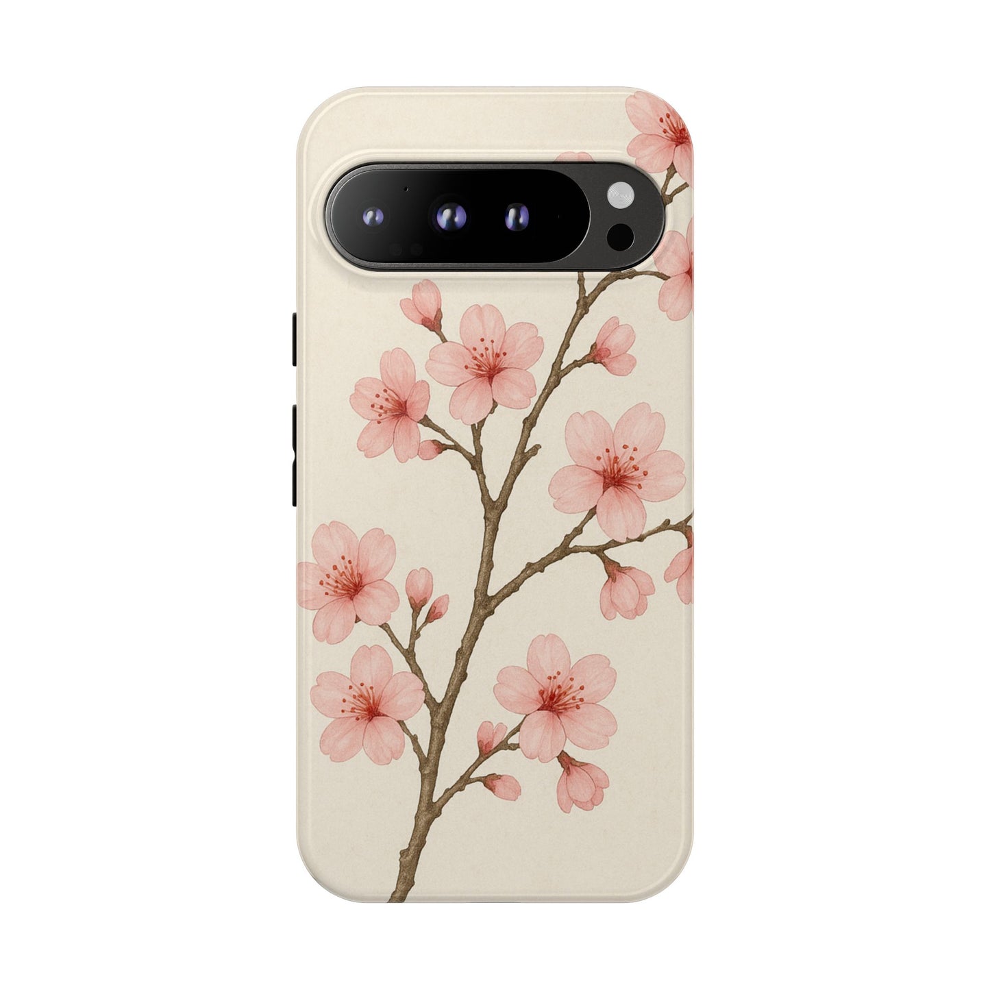 Cherry Blossom Phone Case, Floral Phone Cover, Tough Case for Gifts, Spring Decor, Cute Tech Accessories, Nature Lover's Gift