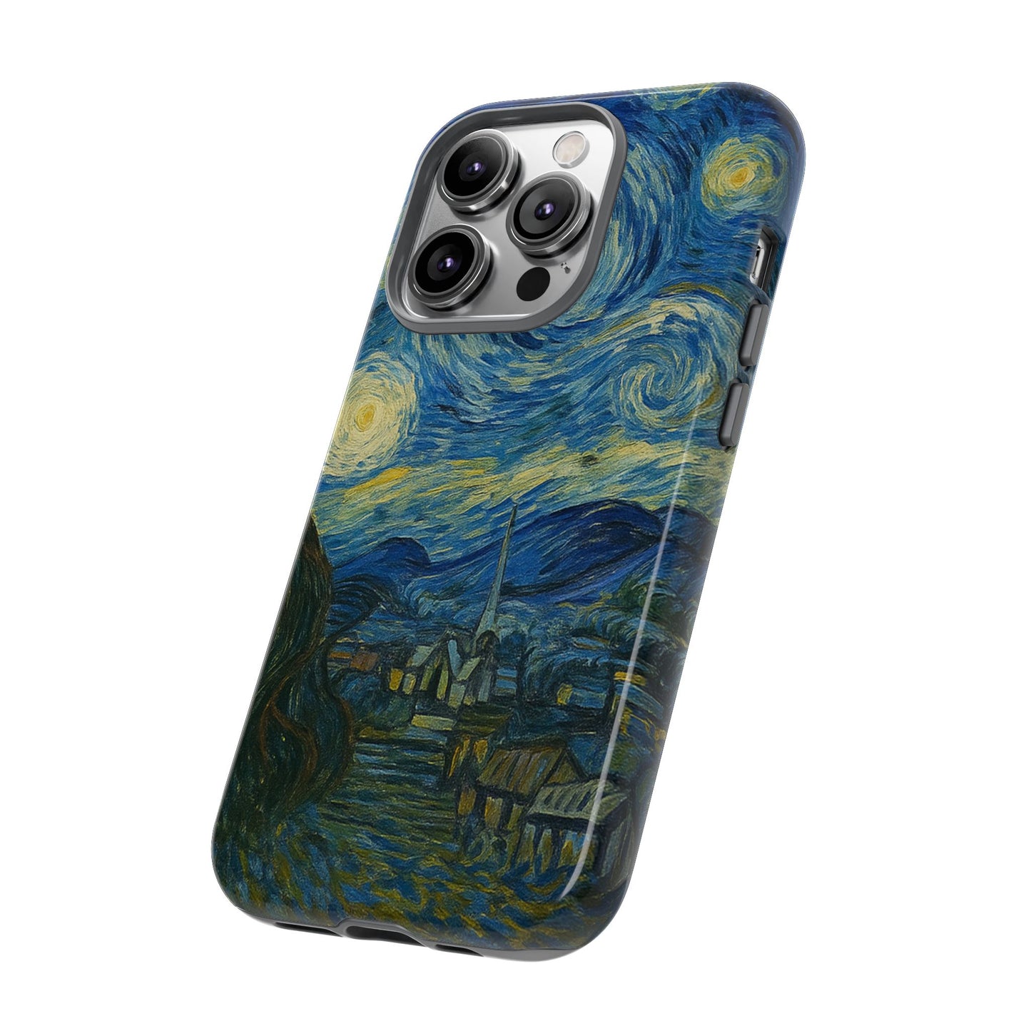 Starry Night Phone Case, Artistic Cell Phone Cover, Gift for Art Lovers, Unique Phone Accessory, Birthday Gift for Him/Her, Tough Cases