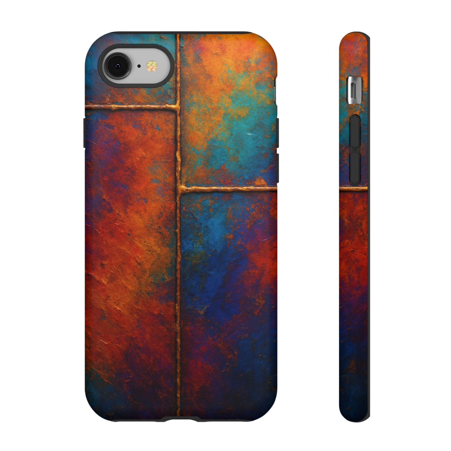 Vibrant Phone Case, Colorful Tough Case Cover, Artistic Phone Protector, Unique Smartphone Accessories, Gift for Tech Lovers