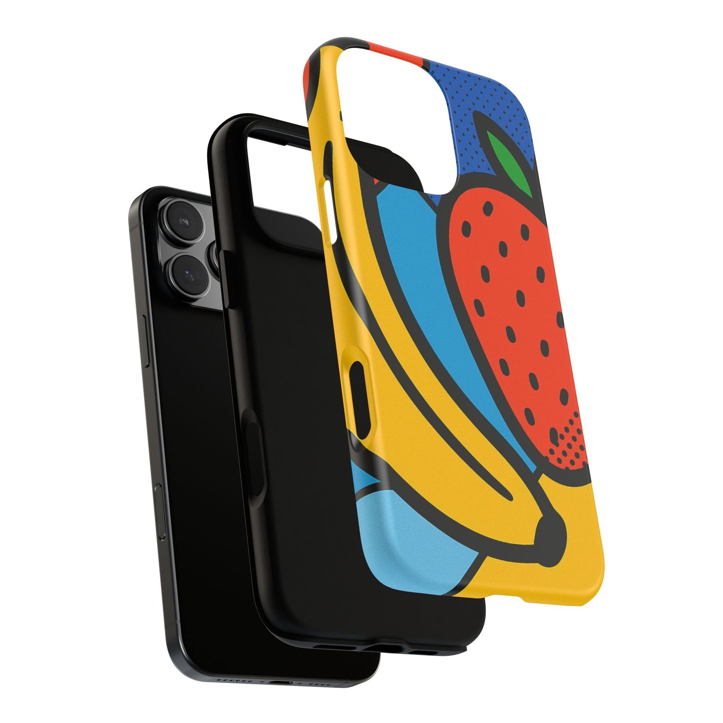 Colorful Fruit Phone Case - Tough Cases - Fun, Vibrant, Unique, Gifts for Friends, Summer Accessories, Trendy Phone Protector