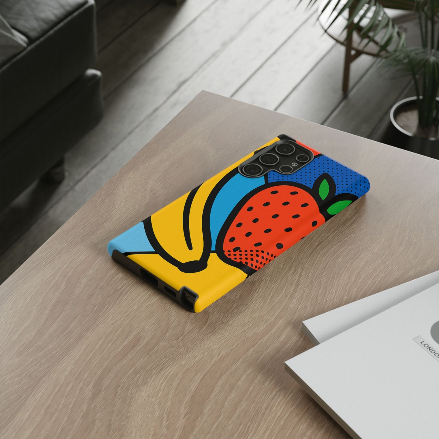 Colorful Fruit Phone Case - Tough Cases - Fun, Vibrant, Unique, Gifts for Friends, Summer Accessories, Trendy Phone Protector