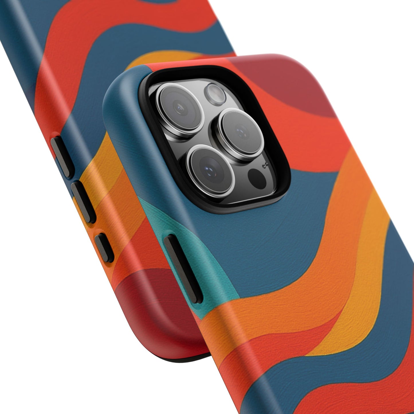 Vibrant Phone Case, Abstract Design Cover, Tough Cases for All Occasions, Stylish Gift for Tech Lovers, Modern Phone Accessories