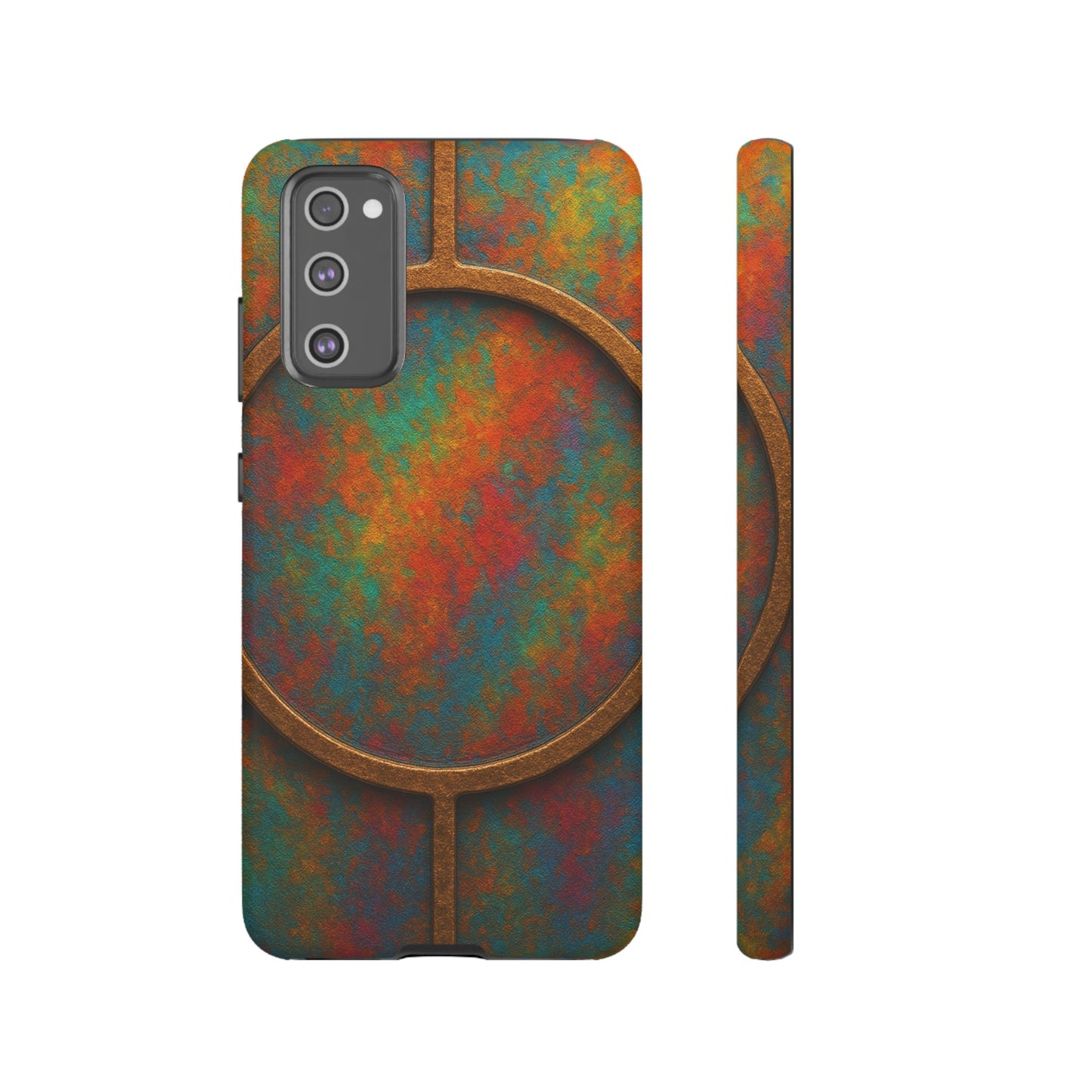 Colorful Tough Phone Case, Durable Cell Cover, Vibrant Protection Case, Unique Tech Accessory, Great Gift for Phone Lovers