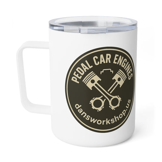 Vintage Car Enthusiast Insulated Coffee Mug | 10oz | Perfect Gift for Mechanics, Fathers Day, Car Shows, Vintage Car Lovers, Travel Mugs