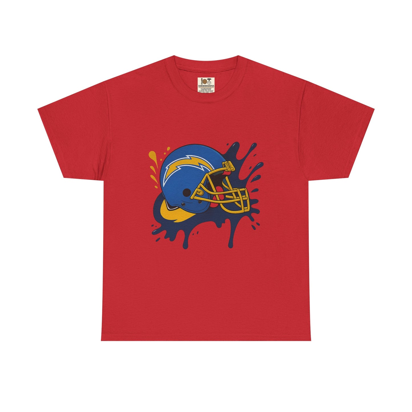 Football Passion Unisex Heavy Cotton Tee | Sports Fan Apparel, Game Day Shirt, Gift for Him/Her, Birthday Present, Team Spirit Wear