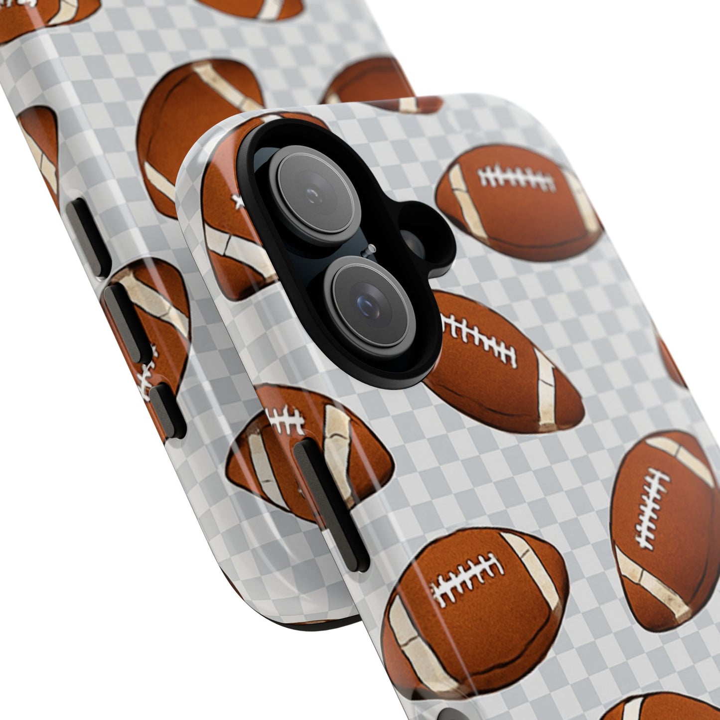 Football Phone Case, Tough Cases for Sports Fans, Unique Gift for Football Lovers, Protective Decor, Athletic Accessories