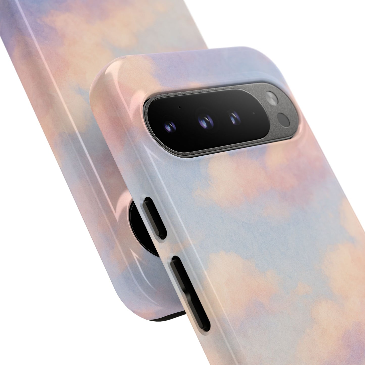 Sky Blue Cloud Phone Case, Tough Phone Cover, Aesthetic Cell Phone Accessory, Gift for Teen, Trendy Tech Protection