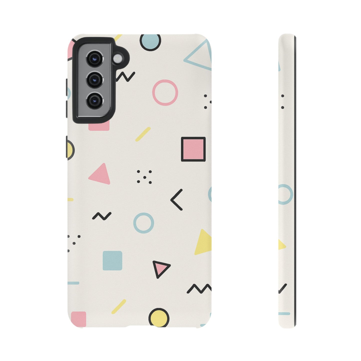 Geometric Phone Case - Stylish Tough Cases for Trendsetters, Unique Phone Covers, Modern Accessories, Gift Ideas for Her