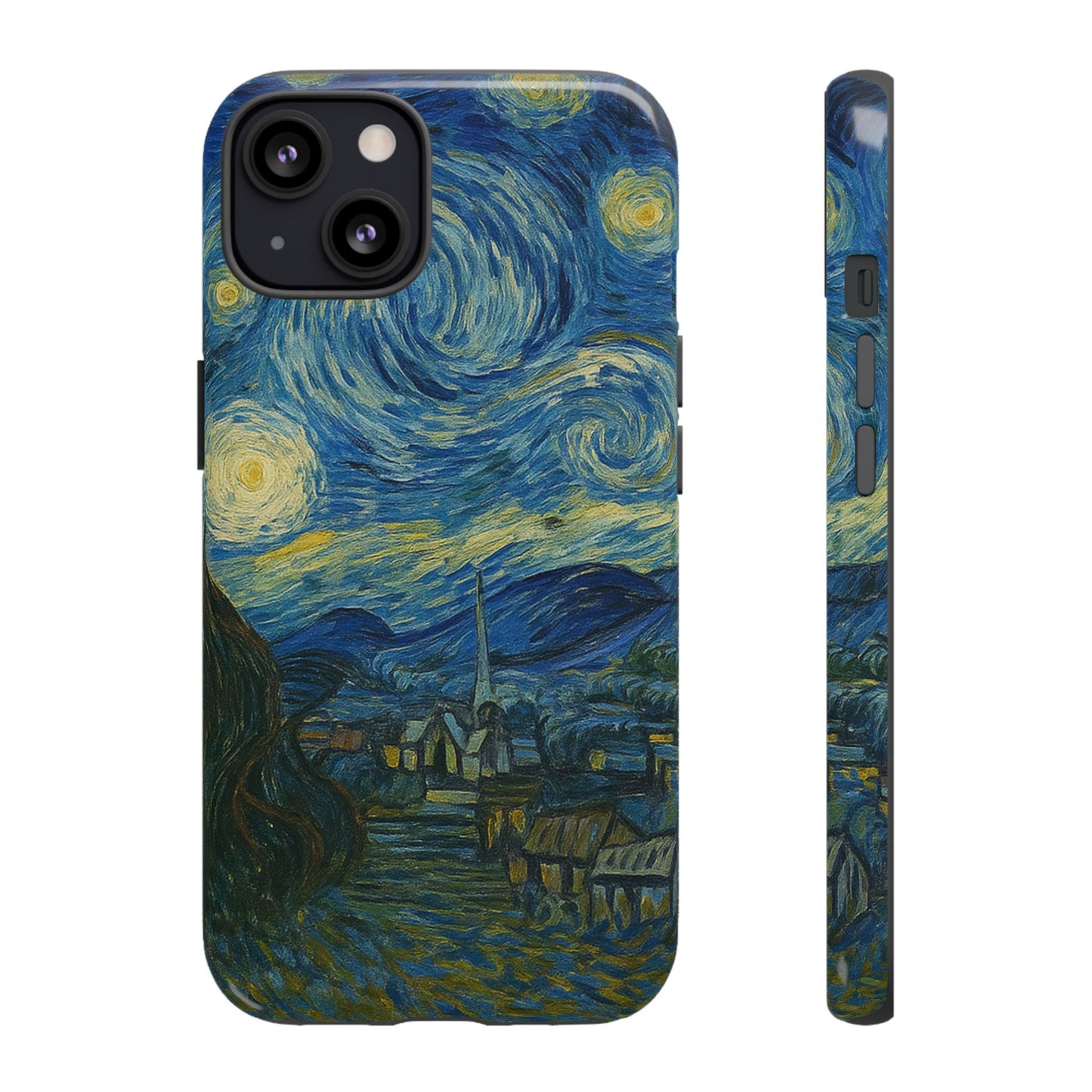 Starry Night Phone Case, Artistic Cell Phone Cover, Gift for Art Lovers, Unique Phone Accessory, Birthday Gift for Him/Her, Tough Cases