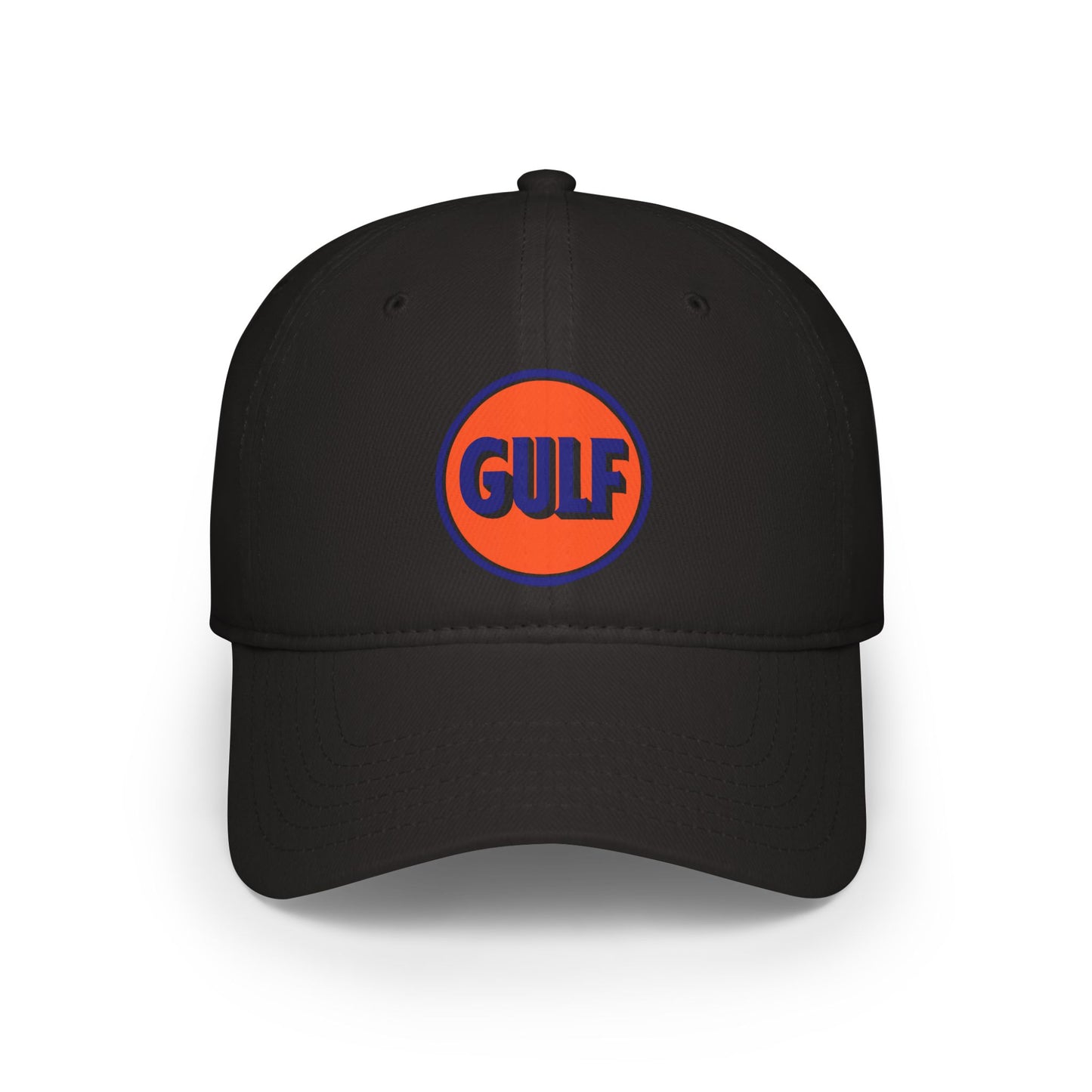 Gulf Low Profile Baseball Cap - Casual Outdoor Style, Perfect Gift for Sports Lovers, Adjustable Summer Hat, Trendy and Comfortable Headwear