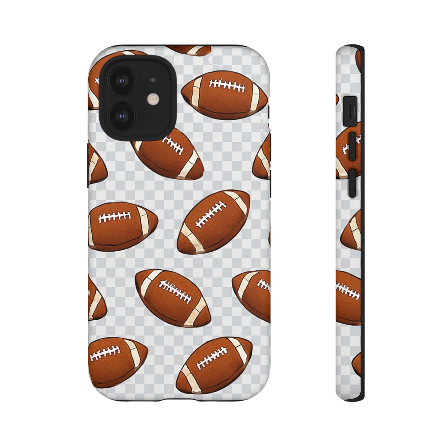 Football Phone Case, Tough Cases for Sports Fans, Unique Gift for Football Lovers, Protective Decor, Athletic Accessories
