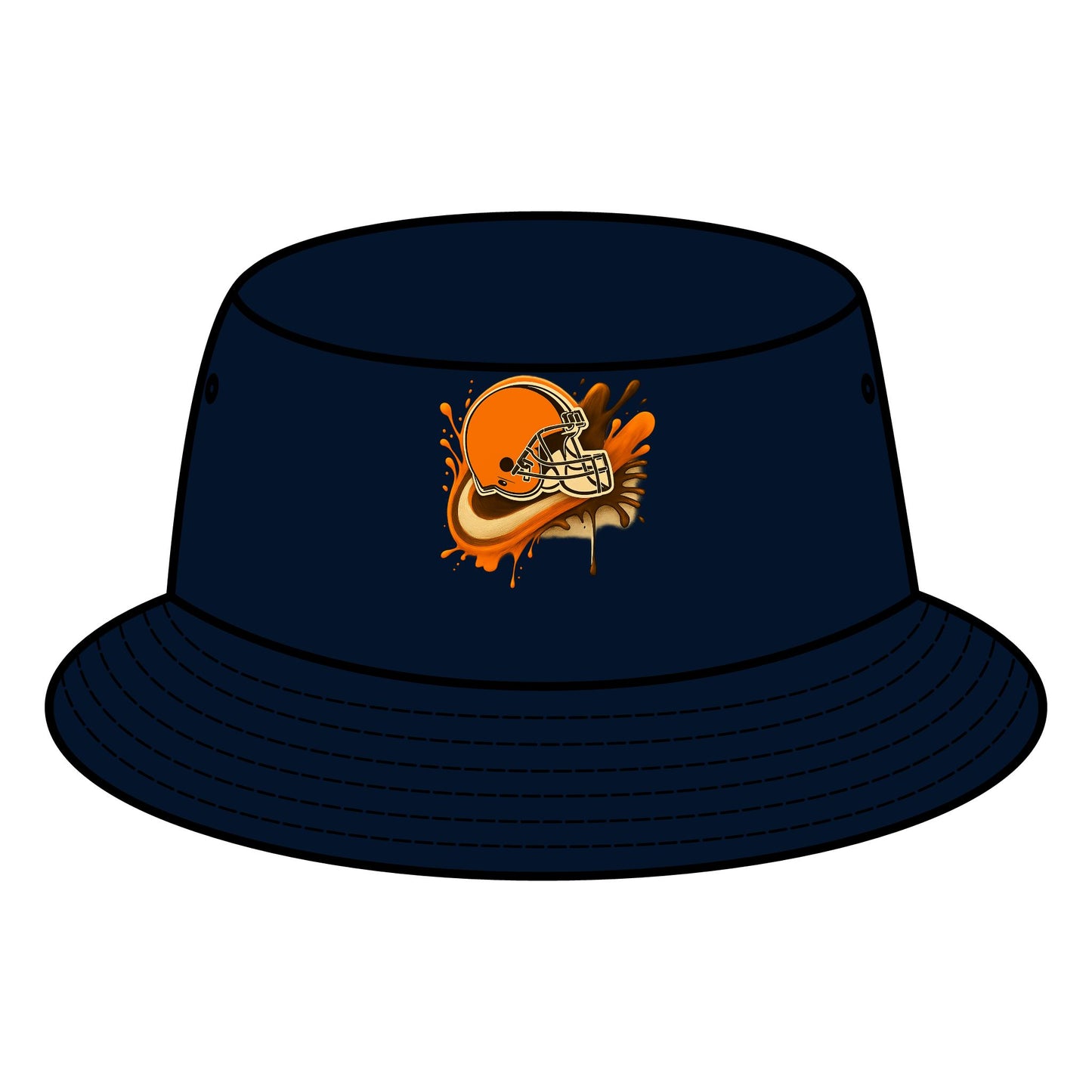 Cleveland Browns Bucket Hat - Casual Style, Perfect for Game Day, Summer Outings, Tailgates, and Outdoor Adventures