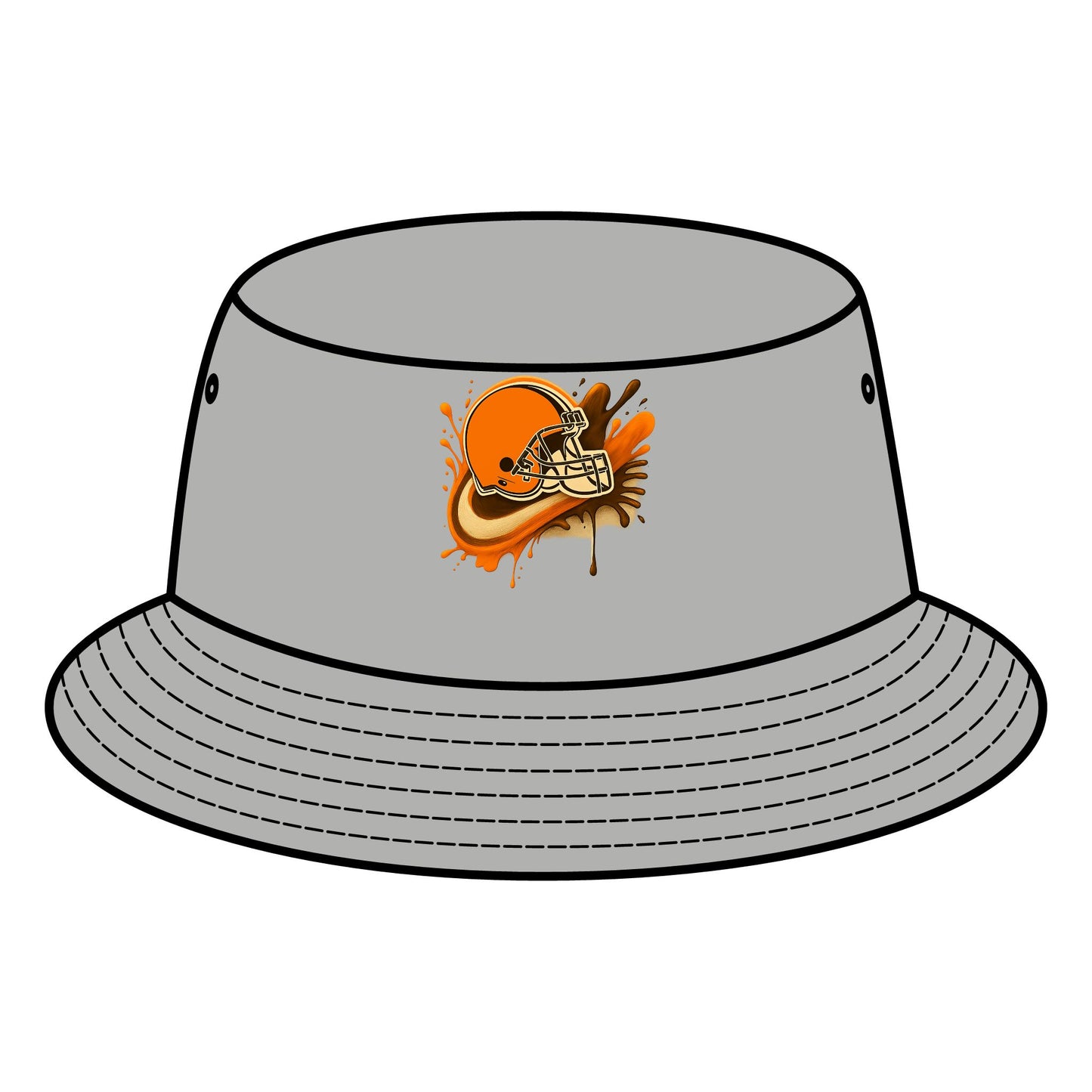 Cleveland Browns Bucket Hat - Casual Style, Perfect for Game Day, Summer Outings, Tailgates, and Outdoor Adventures