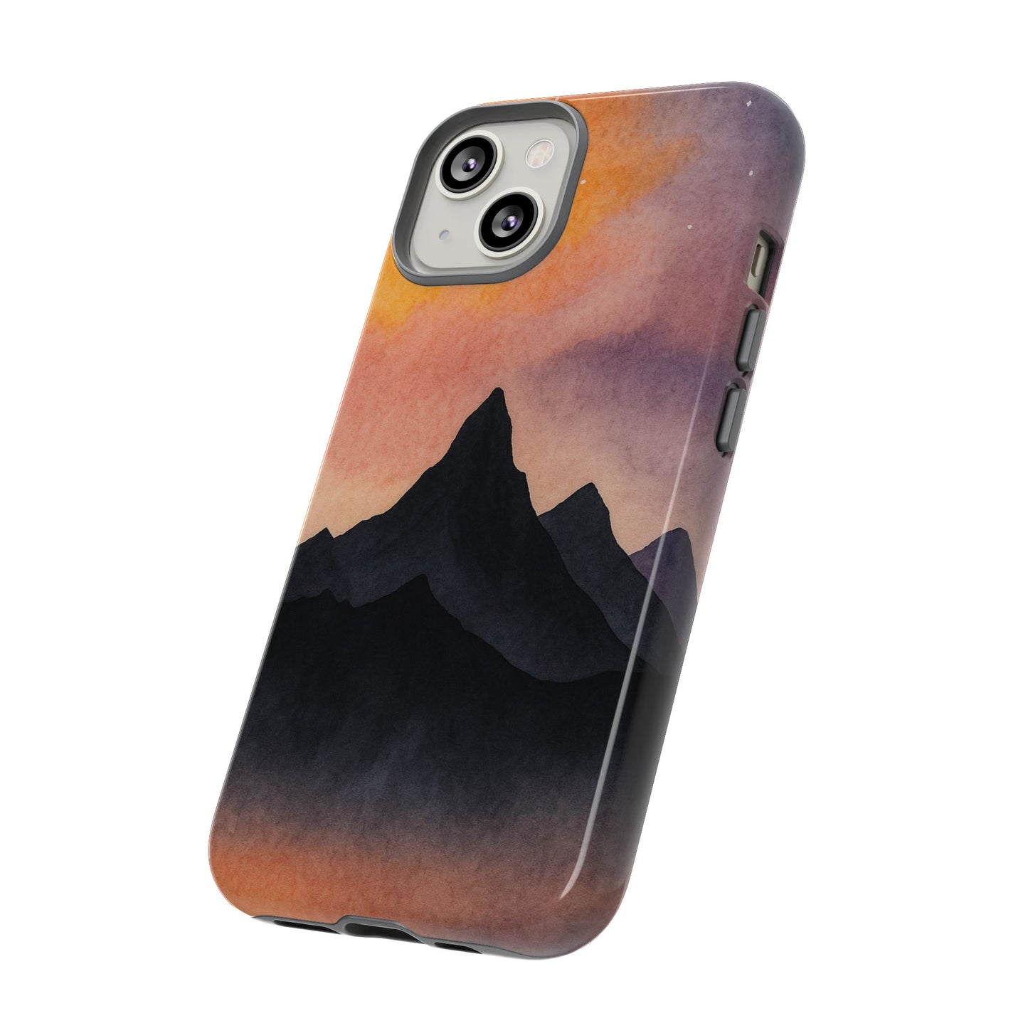 Mountain Sunset Phone Case, Nature Lover's Gift, Adventure Phone Cover, Unique Cellphone Accessories, Outdoor Enthusiast Decor