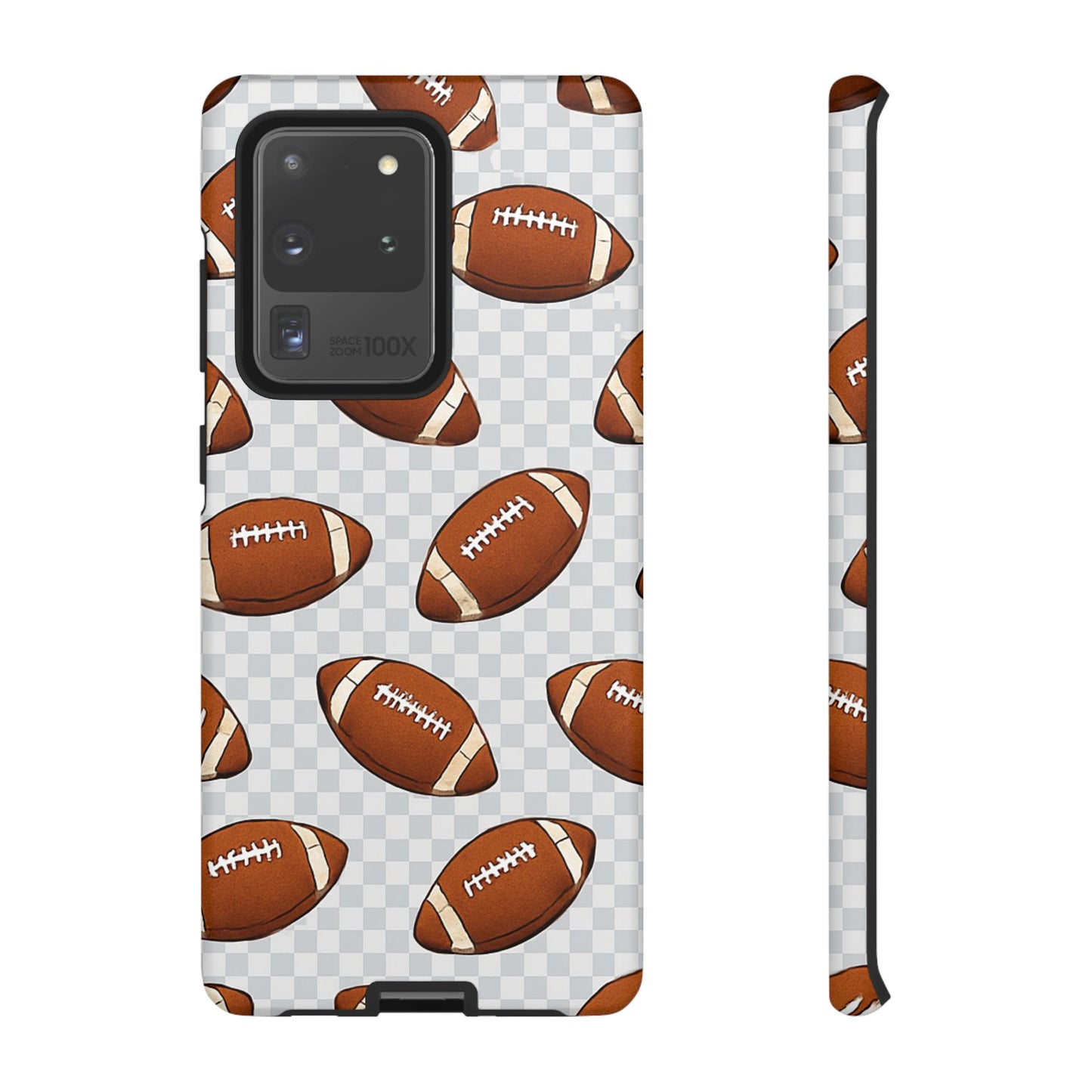 Football Phone Case, Tough Cases for Sports Fans, Unique Gift for Football Lovers, Protective Decor, Athletic Accessories
