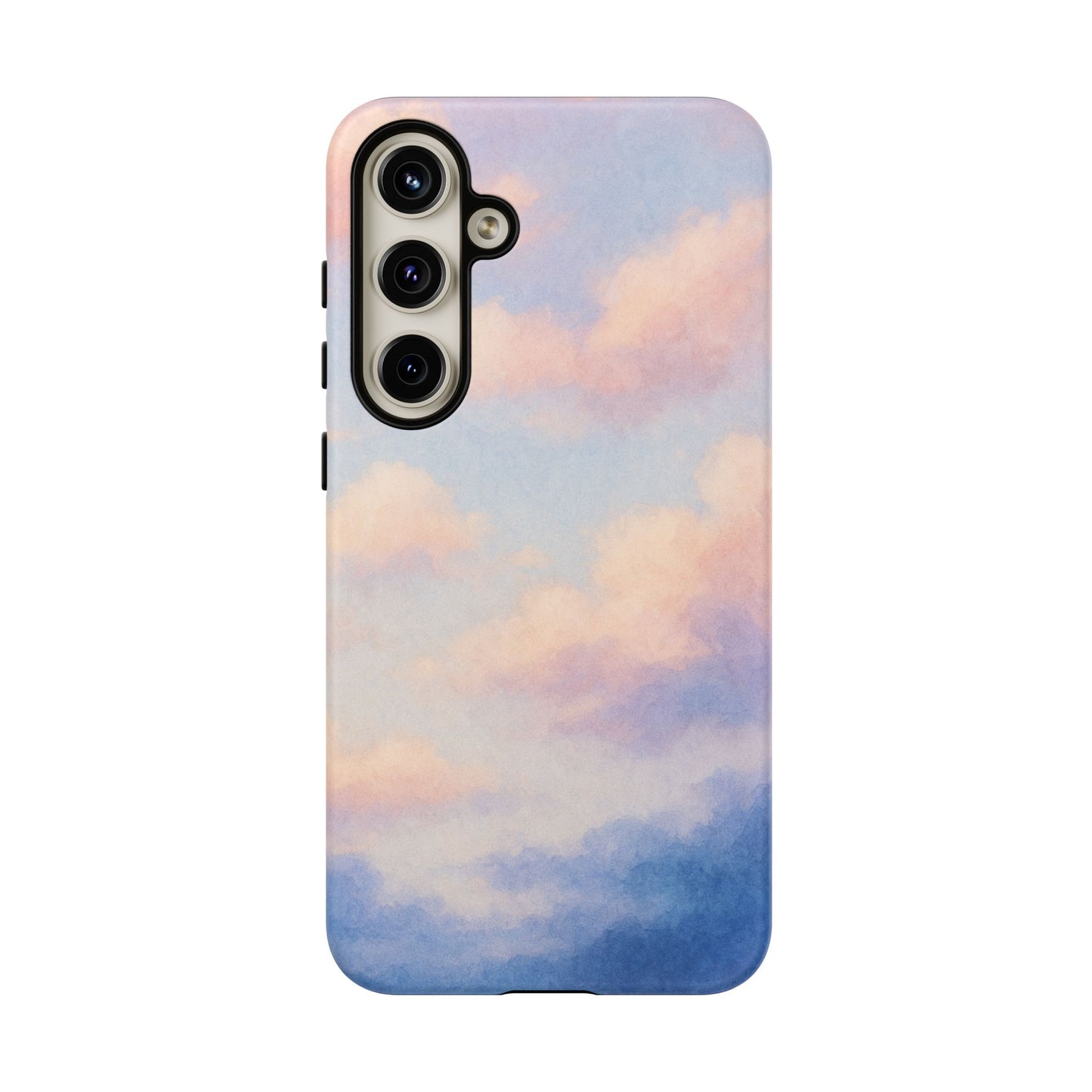 Sky Blue Cloud Phone Case, Tough Phone Cover, Aesthetic Cell Phone Accessory, Gift for Teen, Trendy Tech Protection