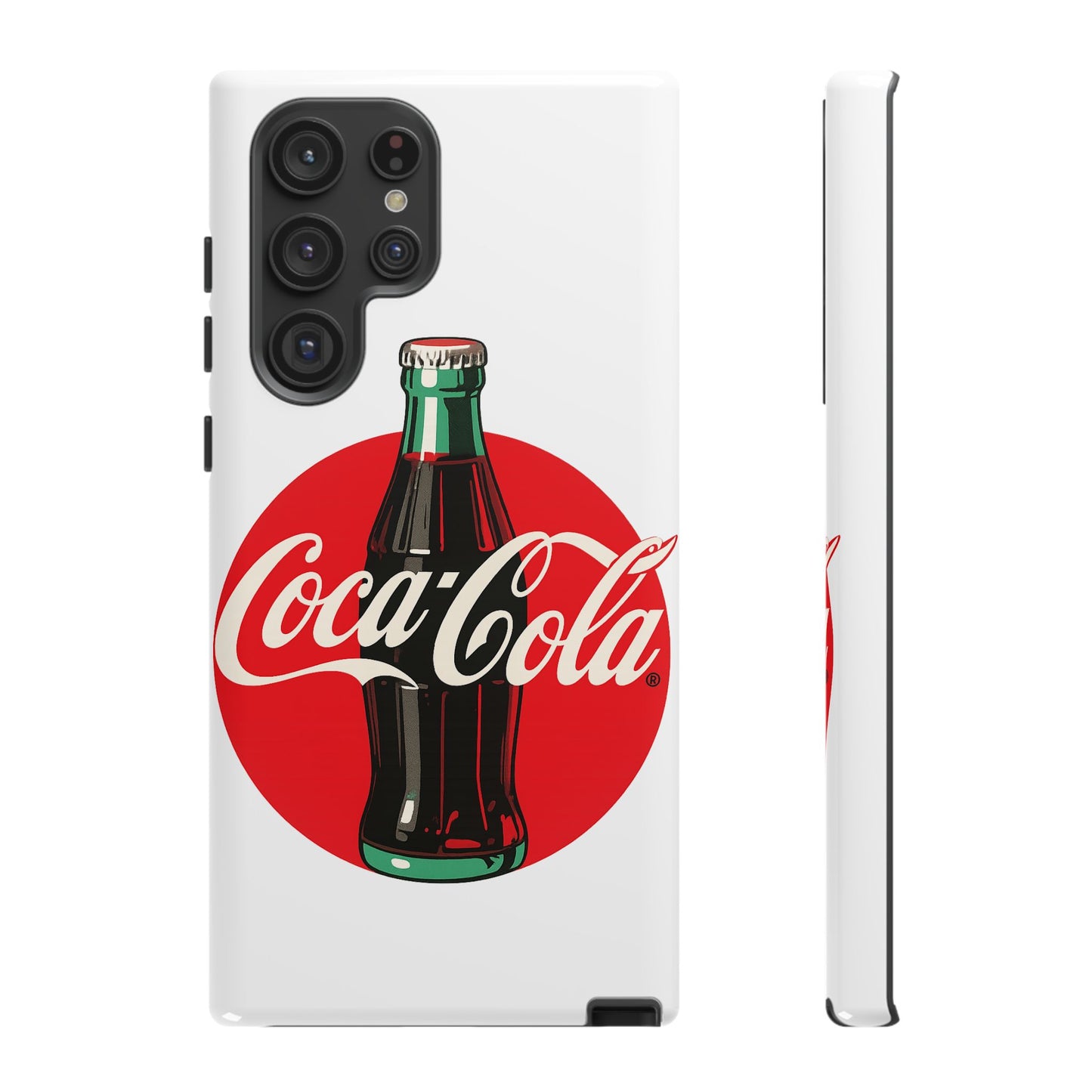 Coca-Cola Tough Phone Cases, Vintage Soda Drink, Retro Style, Unique Gift, Phone Accessories, Summer Vibes