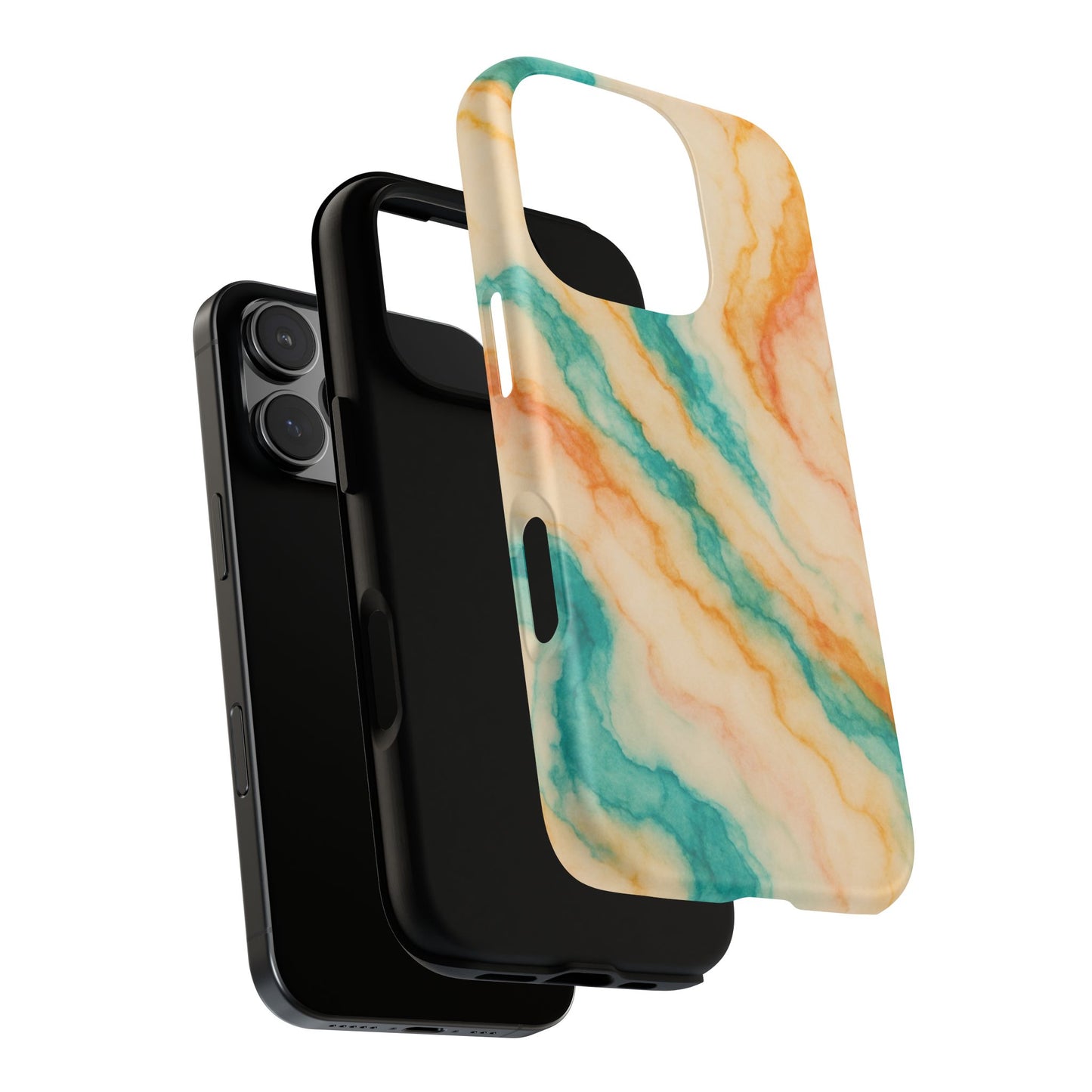 Stylish Phone Case - Tough Cases with Abstract Marble Design, Trendy Accessory, Gift for Her, Protective Case, Unique Phone Cover