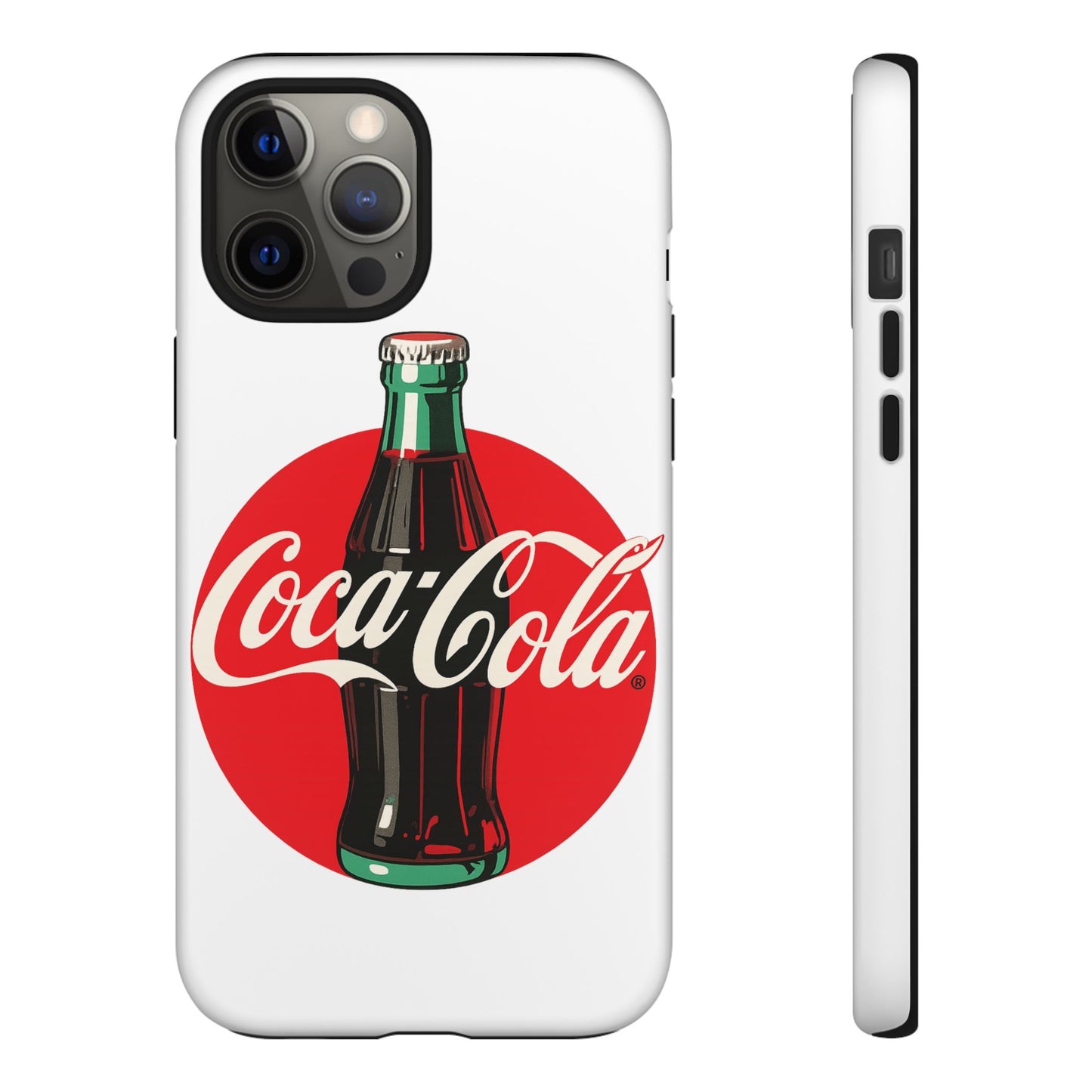 Coca-Cola Tough Phone Cases, Vintage Soda Drink, Retro Style, Unique Gift, Phone Accessories, Summer Vibes