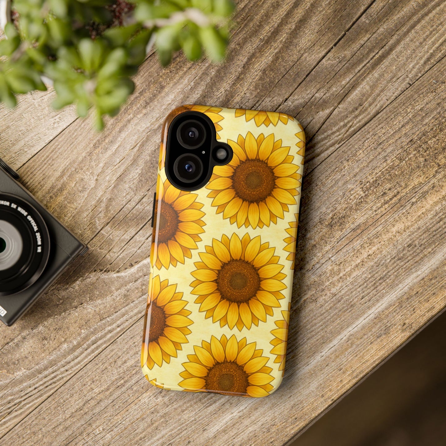Sunflower Phone Cases - Tough Cases for Nature Lovers, Gift for Friends, Floral Design, Protective Case, Sunflower Decor