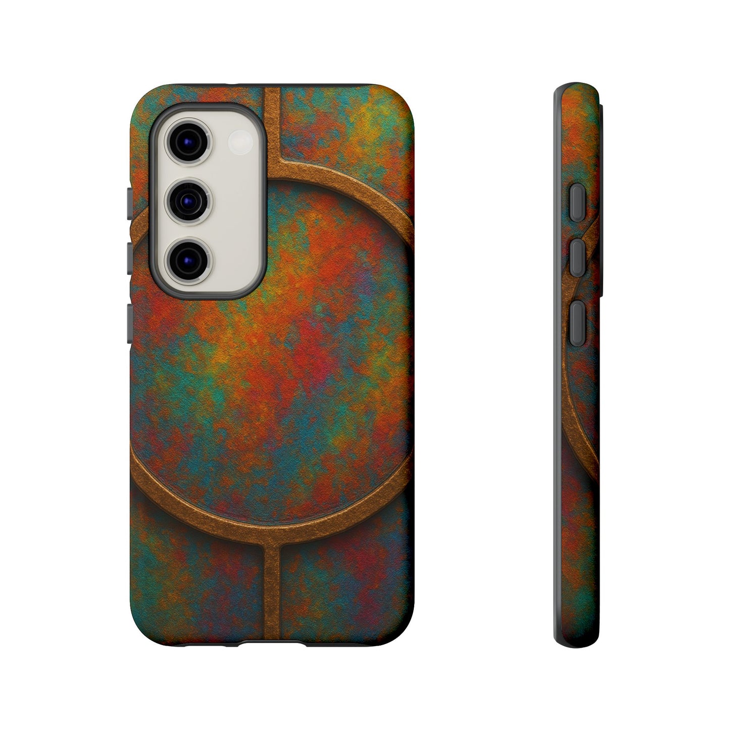 Colorful Tough Phone Case, Durable Cell Cover, Vibrant Protection Case, Unique Tech Accessory, Great Gift for Phone Lovers