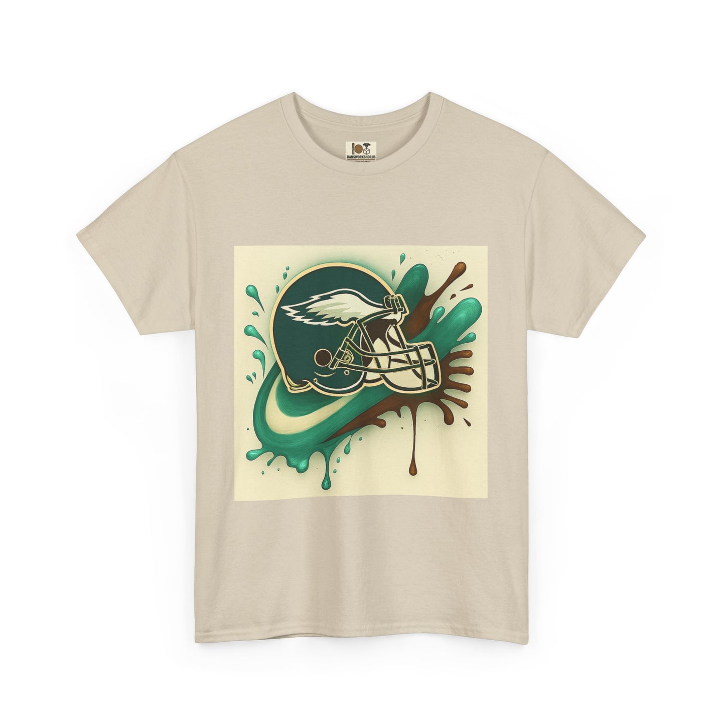 Eagles Fan Unisex Heavy Cotton Tee, Sports Shirt, Team Apparel, Game Day Outfit, Football Merchandise
