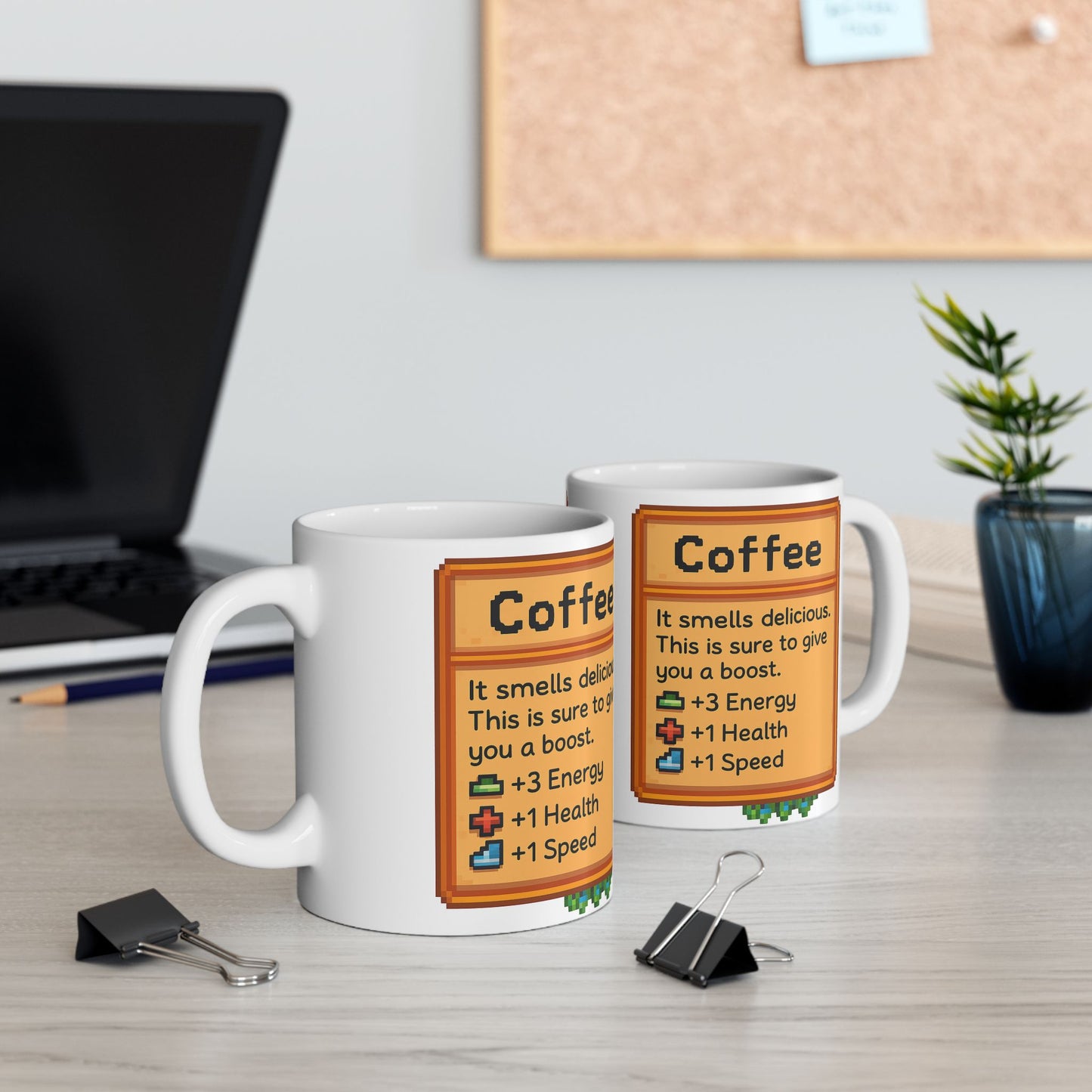 Cozy Game-Inspired Ceramic Mug, Perfect for Coffee Lovers, Gift for Gamers, Fun Kitchen Decor, Video Game Enthusiast Mug