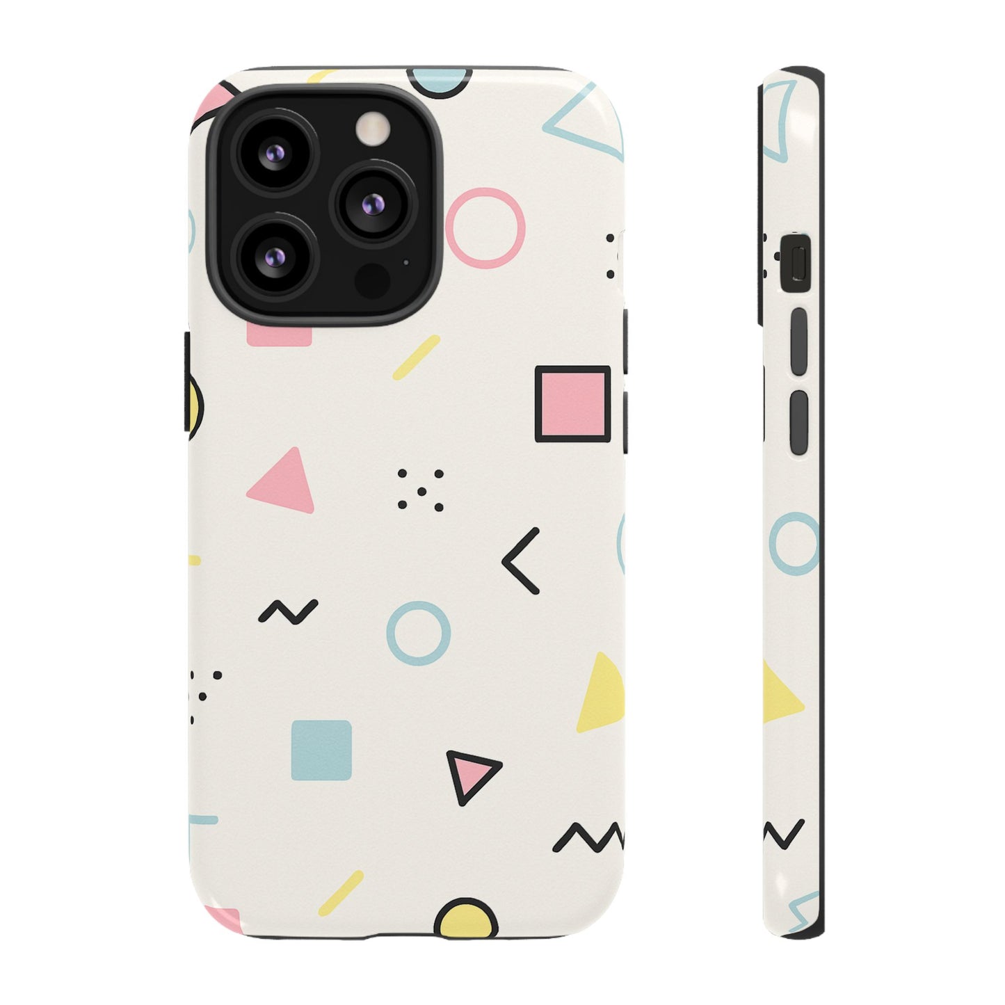 Geometric Phone Case - Stylish Tough Cases for Trendsetters, Unique Phone Covers, Modern Accessories, Gift Ideas for Her