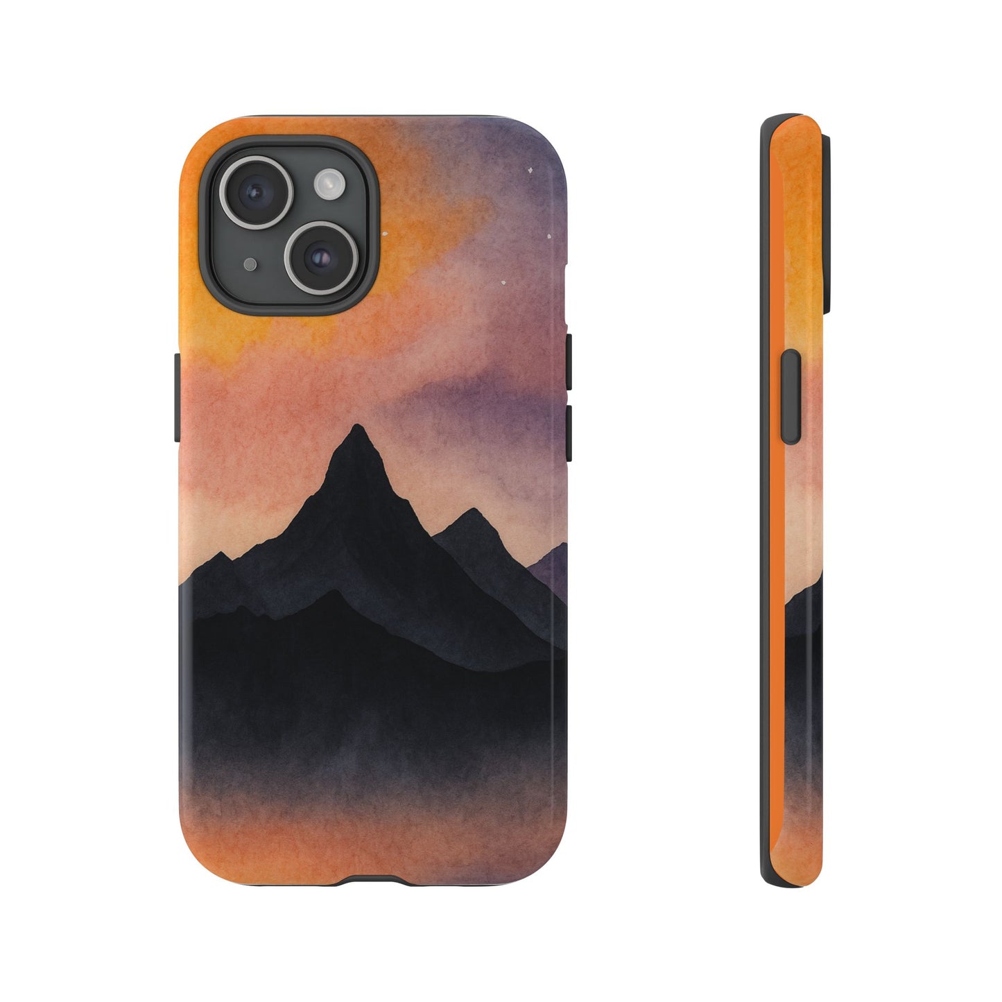 Mountain Sunset Phone Case, Nature Lover's Gift, Adventure Phone Cover, Unique Cellphone Accessories, Outdoor Enthusiast Decor