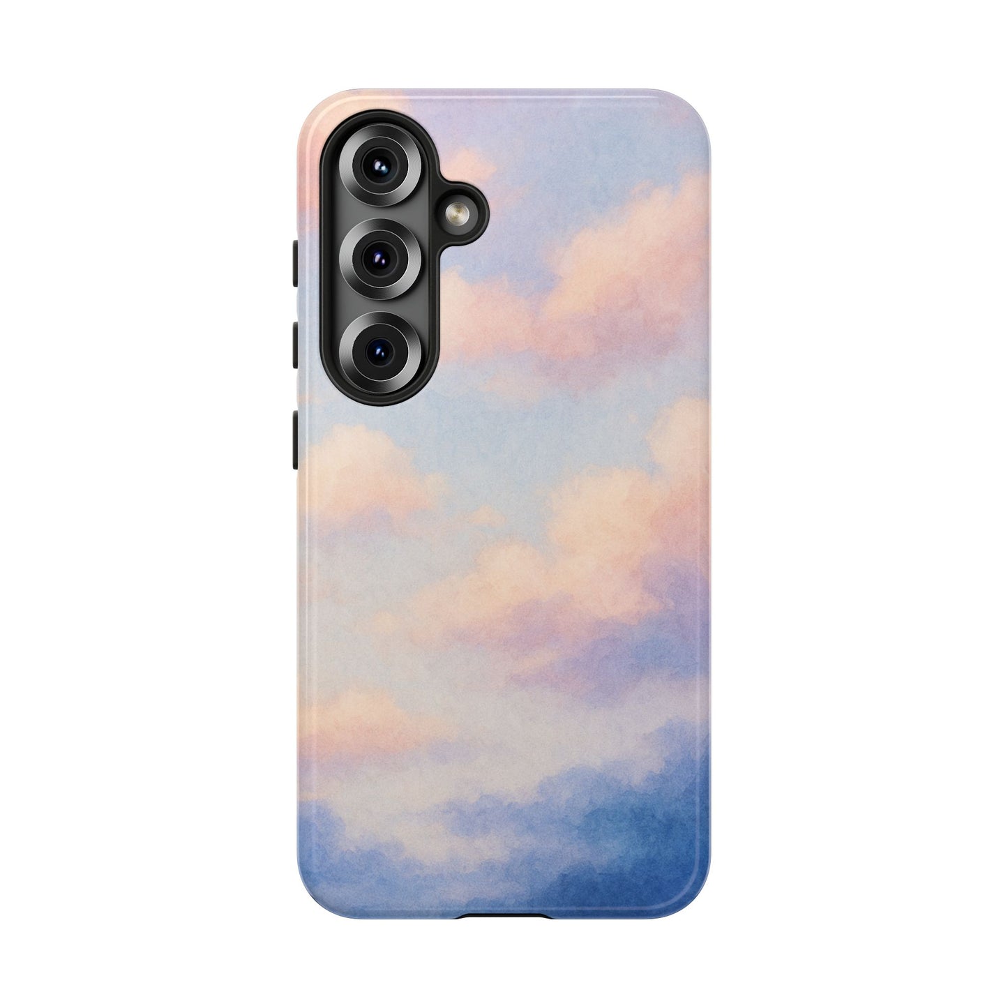 Sky Blue Cloud Phone Case, Tough Phone Cover, Aesthetic Cell Phone Accessory, Gift for Teen, Trendy Tech Protection