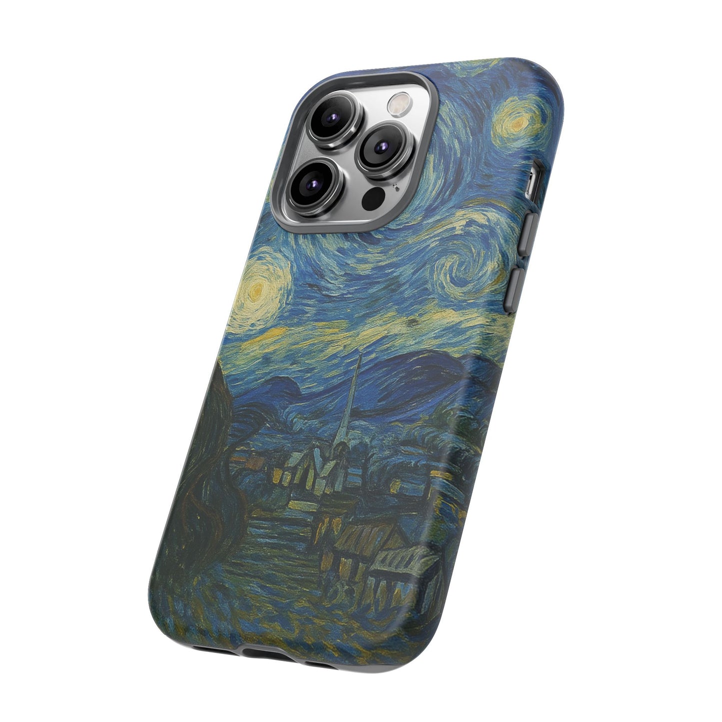 Starry Night Phone Case, Artistic Cell Phone Cover, Gift for Art Lovers, Unique Phone Accessory, Birthday Gift for Him/Her, Tough Cases