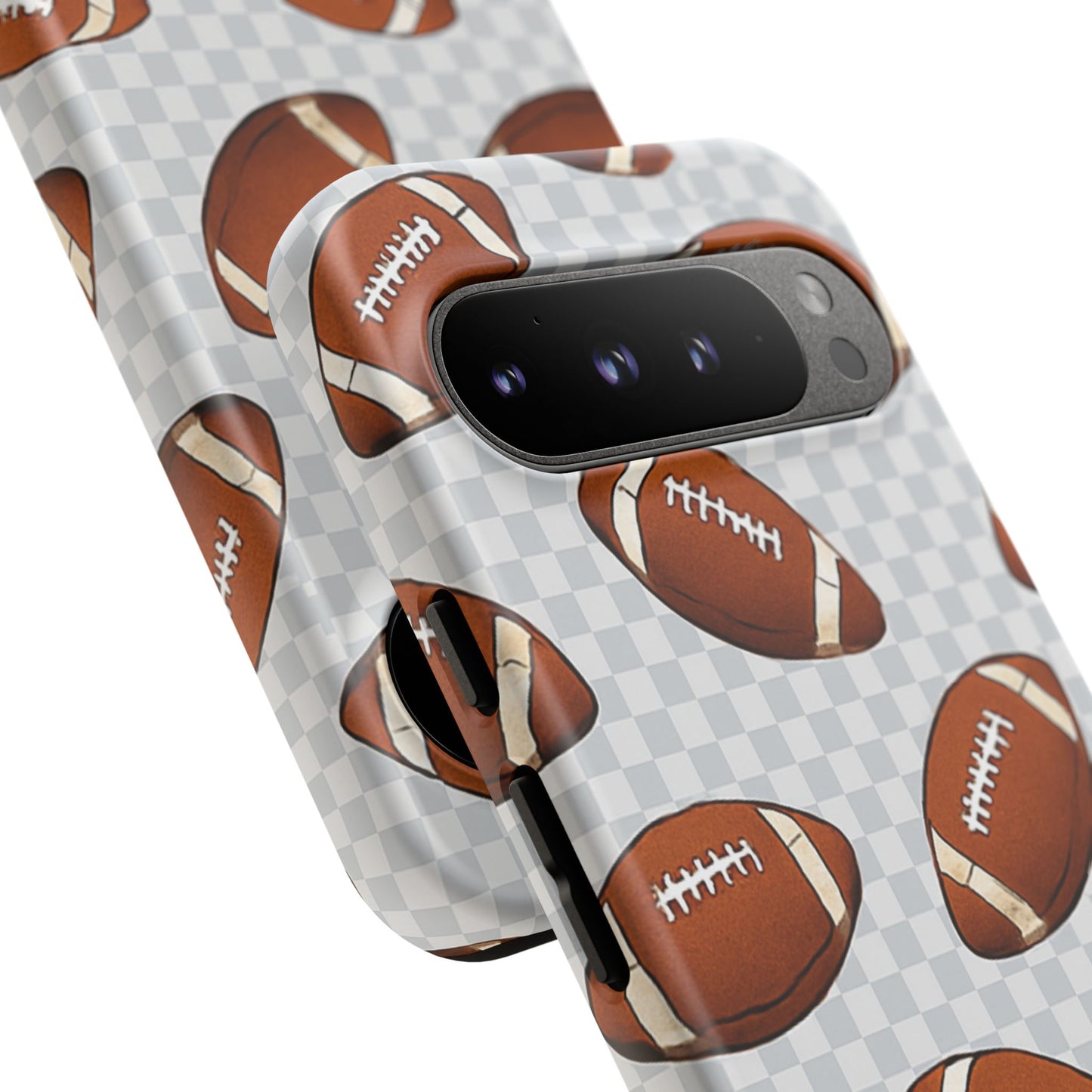 Football Phone Case, Tough Cases for Sports Fans, Unique Gift for Football Lovers, Protective Decor, Athletic Accessories