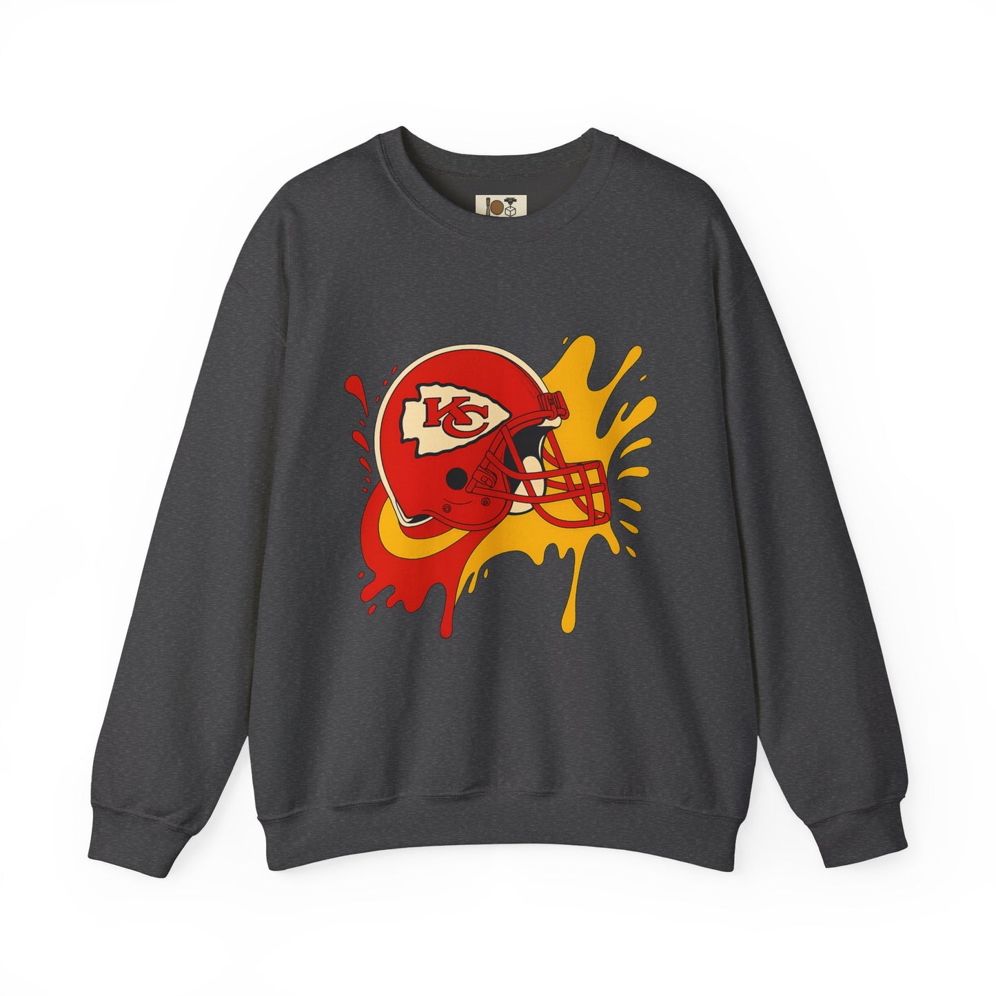 Kansas City Football Sweatshirt, Cozy Game Day Crewneck, Unisex Sportswear, Perfect for Football Fans, Team Spirit Apparel, Holiday Gift