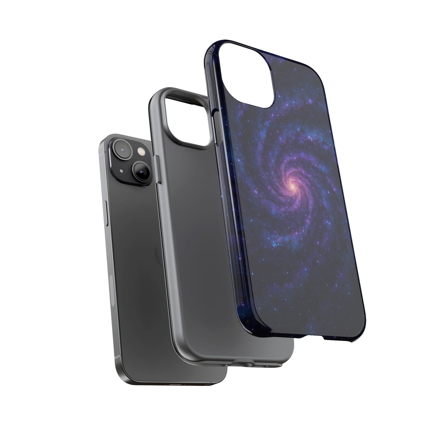 Galaxy Phone Case, Tough Phone Cover, Cosmic Phone Protection, Space Gift for Astronomers, Trendy Galaxy Design