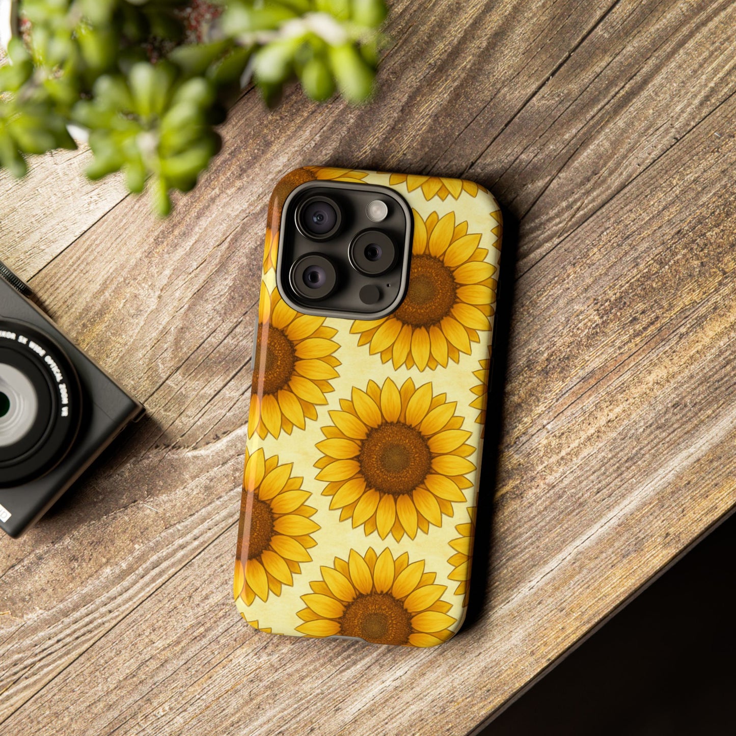 Sunflower Phone Cases - Tough Cases for Nature Lovers, Gift for Friends, Floral Design, Protective Case, Sunflower Decor