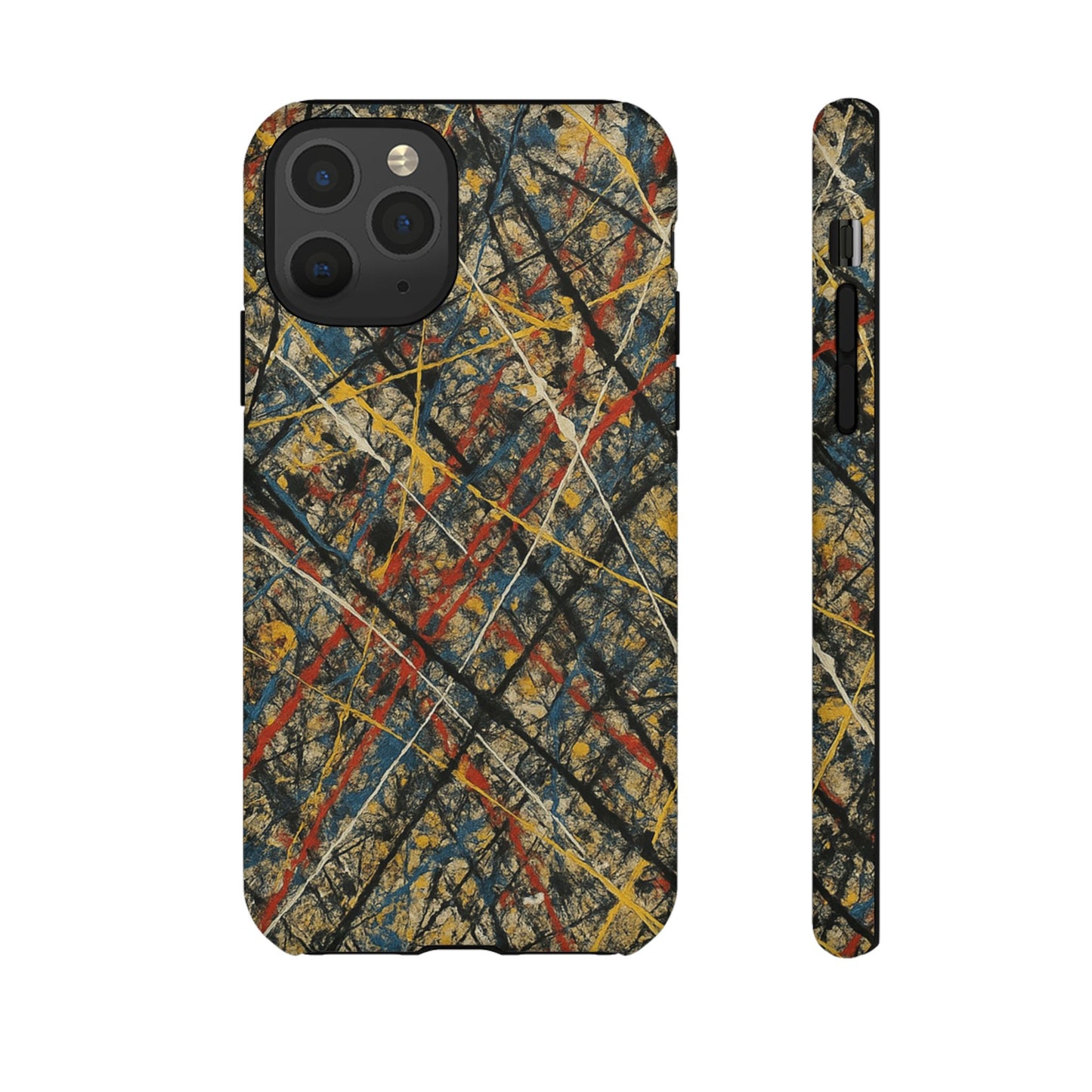 Tough Cases Phone Case - Bold Abstract Design, Stylish Mobile Cover, Unique Gift for Him/Her, Durable Accessory, Trendy Protection
