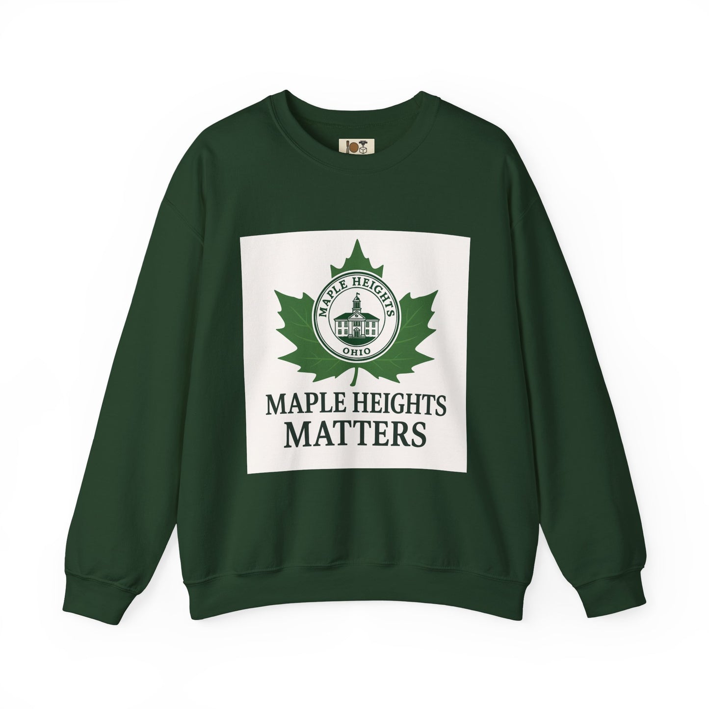 Maple Heights Matters Sweatshirt, Unisex Crewneck, Cozy Gift for Residents, Winter Wardrobe Essential, Perfect for Holidays