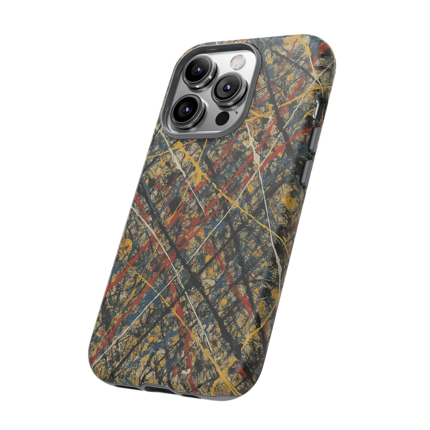 Tough Cases Phone Case - Bold Abstract Design, Stylish Mobile Cover, Unique Gift for Him/Her, Durable Accessory, Trendy Protection